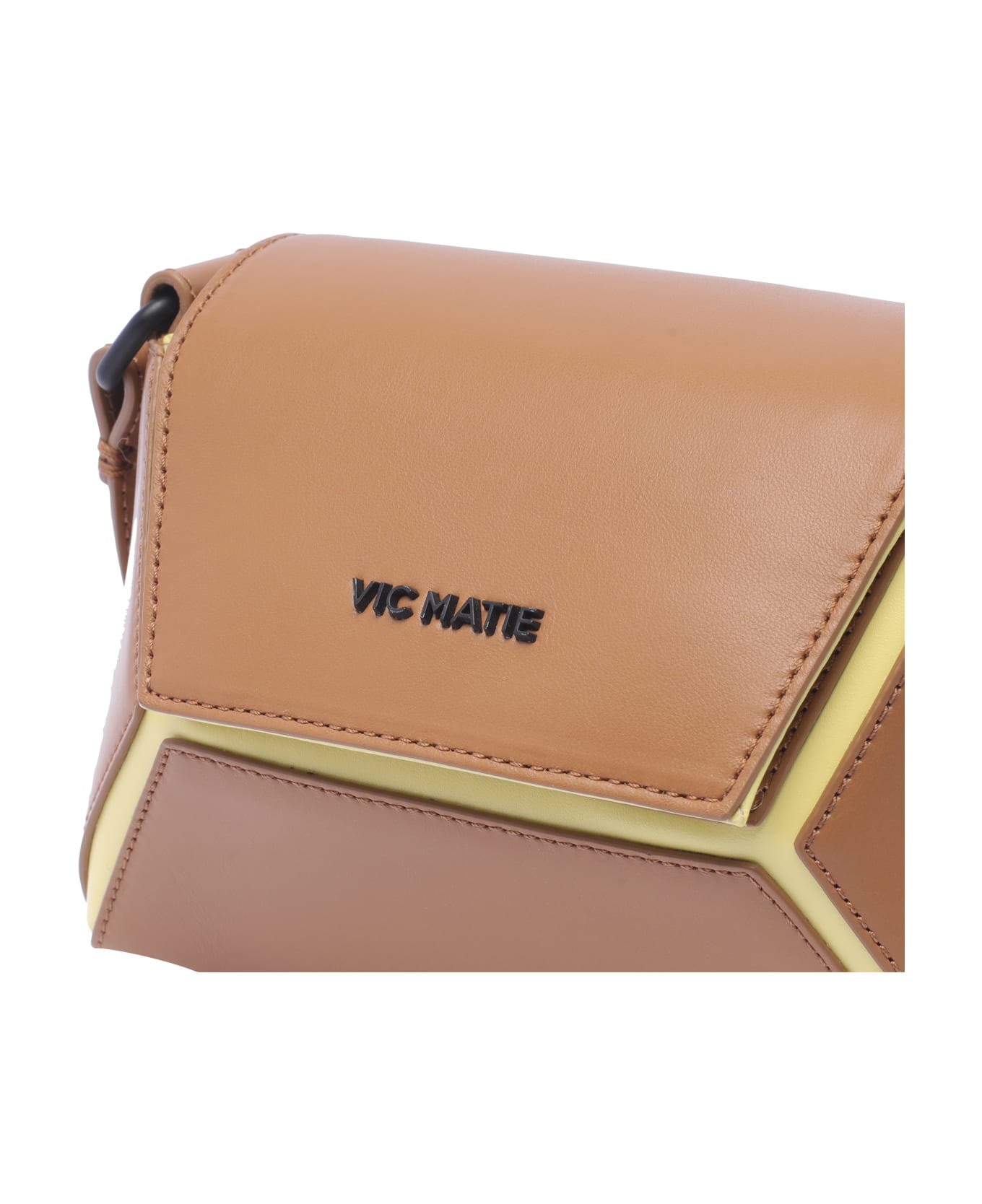 Vic Matié Crossbody Bag - Beige