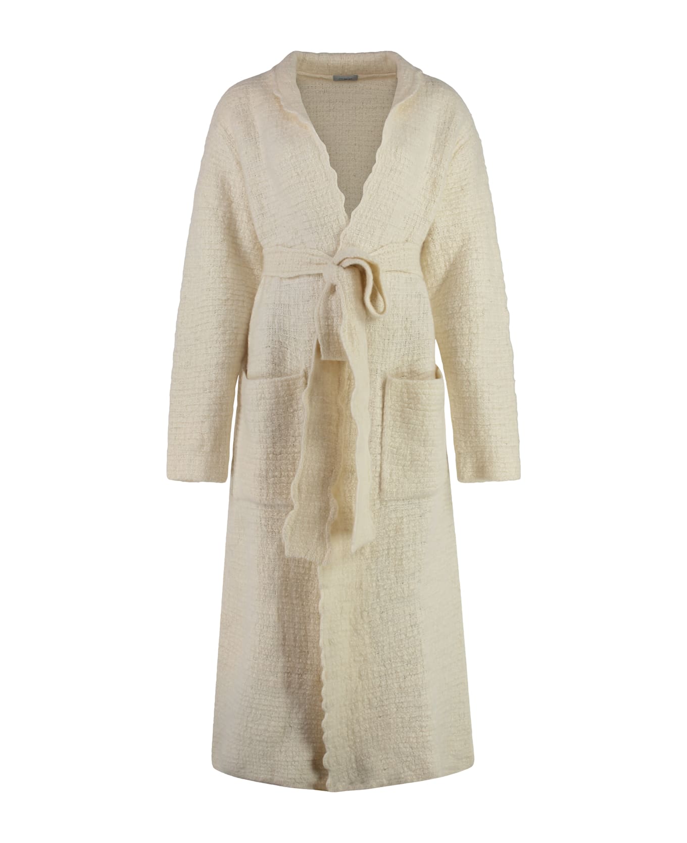 Malo Cashmere Cardigan - panna