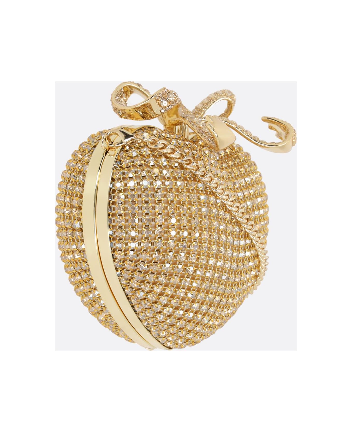 self-portrait Heart Clutch In Crystal Mesh | italist, ALWAYS