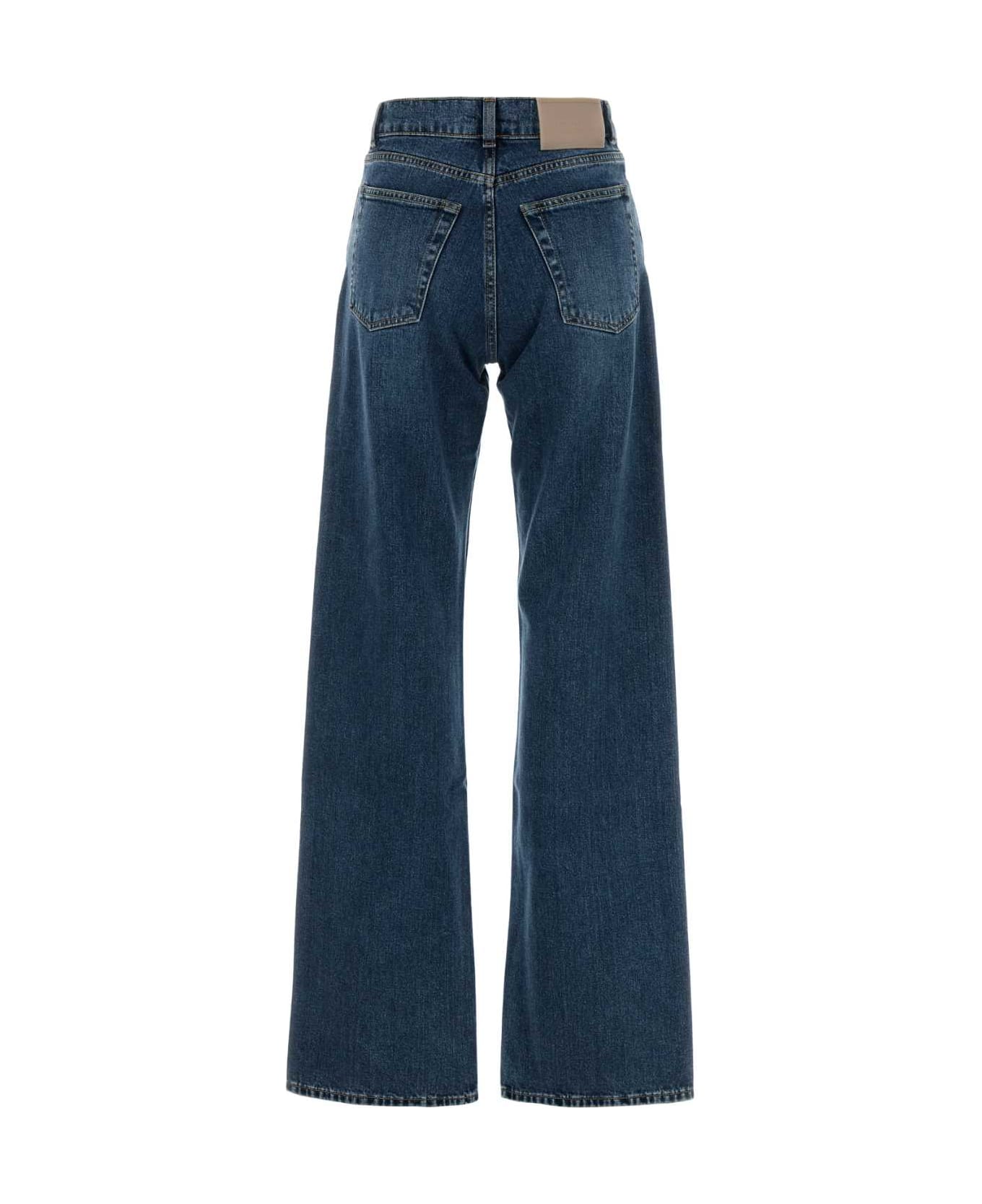 Our Legacy Denim Wide-leg Jeans - RODEO WASH BROKEN TWILL