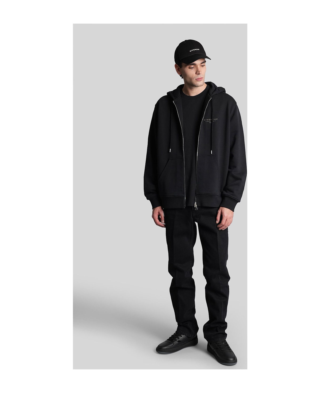 Givenchy Sweatshirt In Black Cotton - black