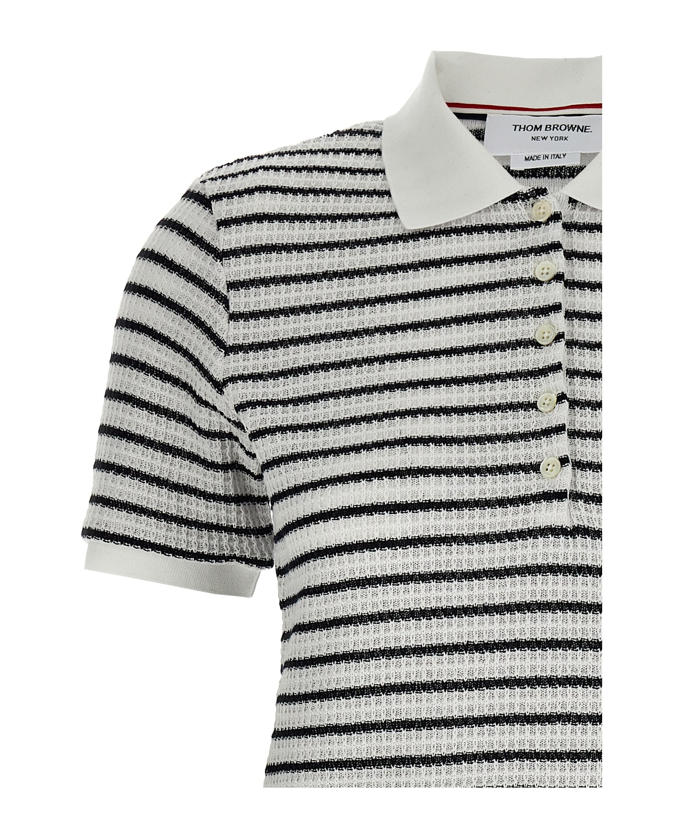 Thom Browne Striped Polo Shirt - Multicolor
