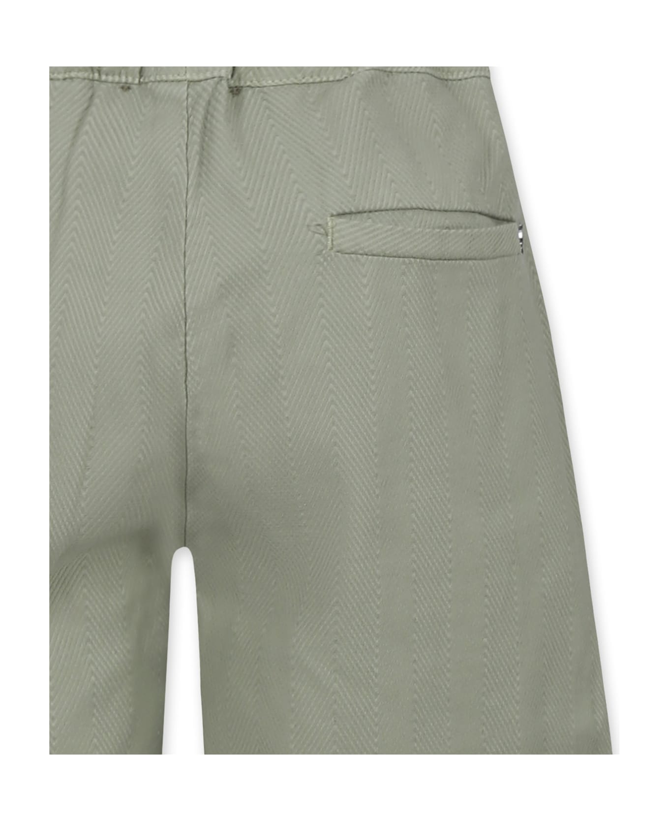 Dondup Green Shorts For Boy With Logo - Green