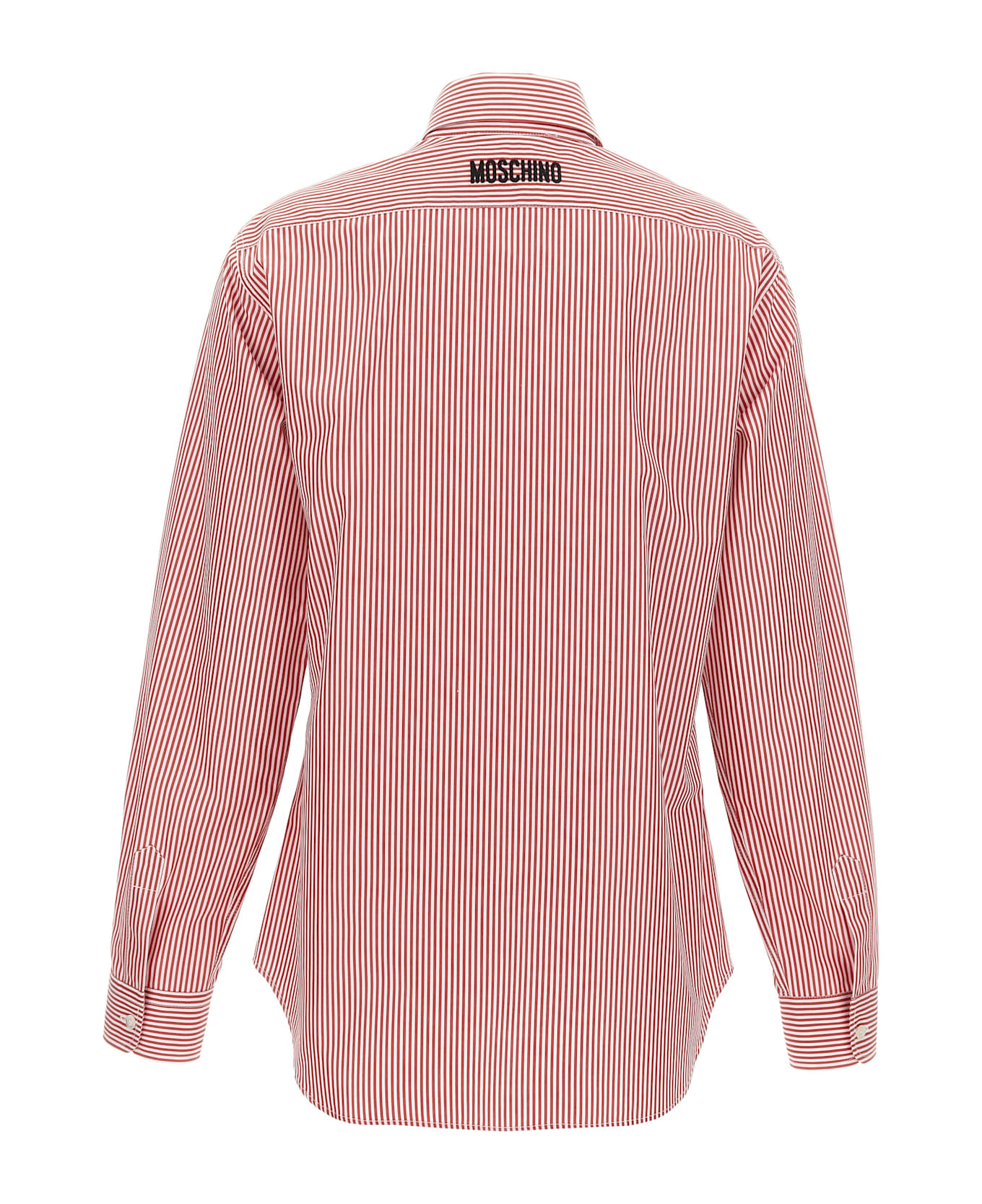 Moschino 
oca
 Embroidered Shirt - Red
