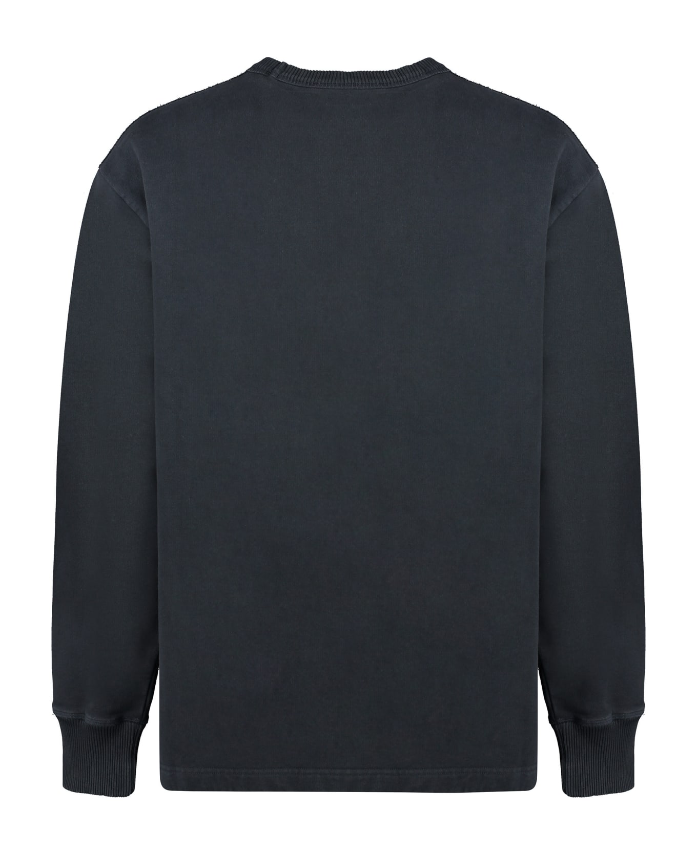 Acne Studios Cotton Crew-neck Sweatshirt - black