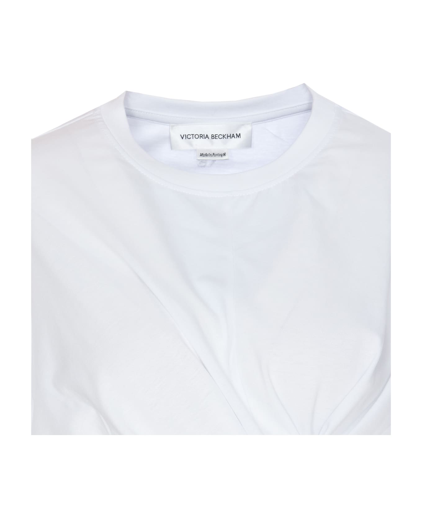 Victoria Beckham Body Twist T-shirt - White