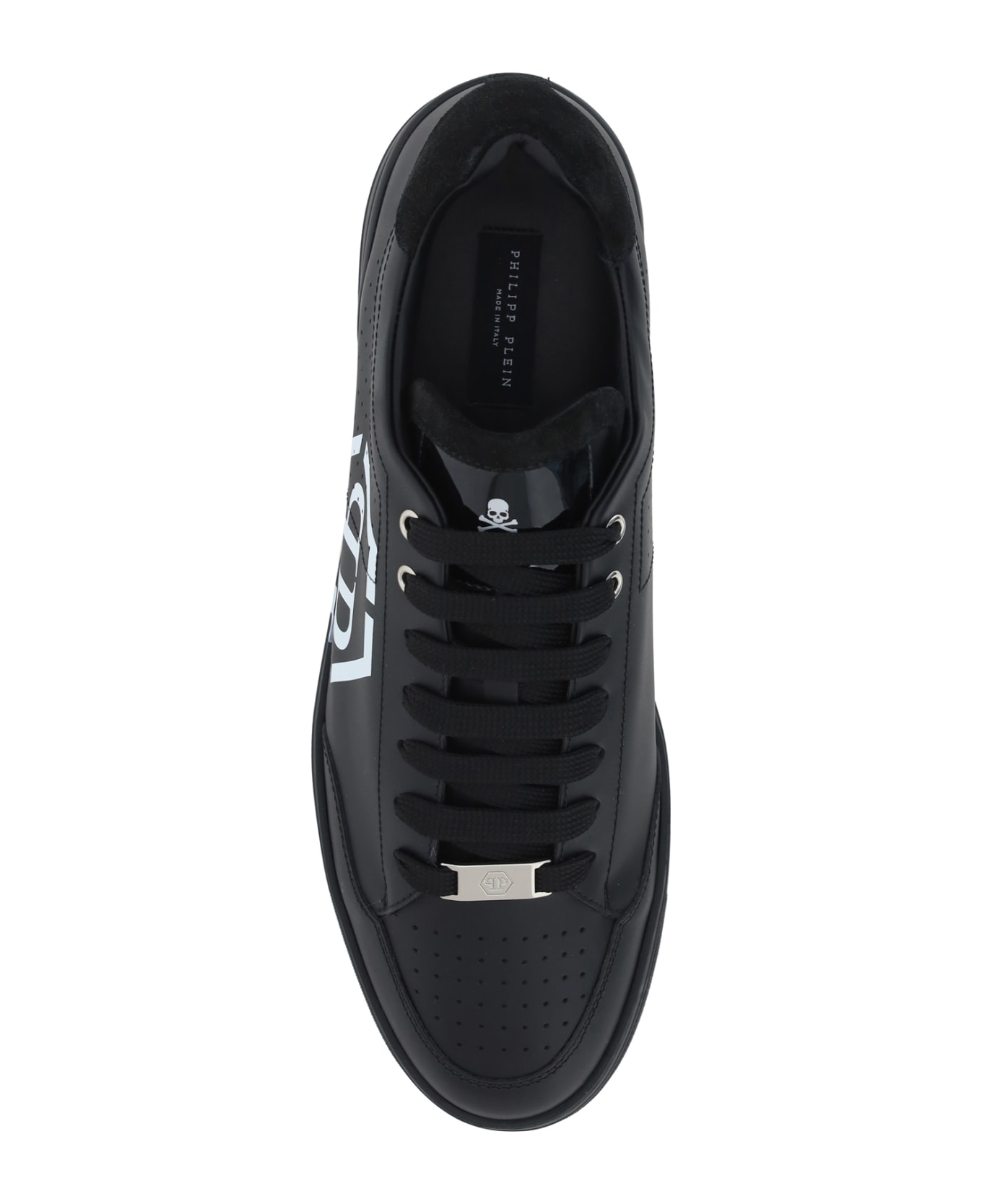 Philipp Plein Lo Top Sneakers - Black/black