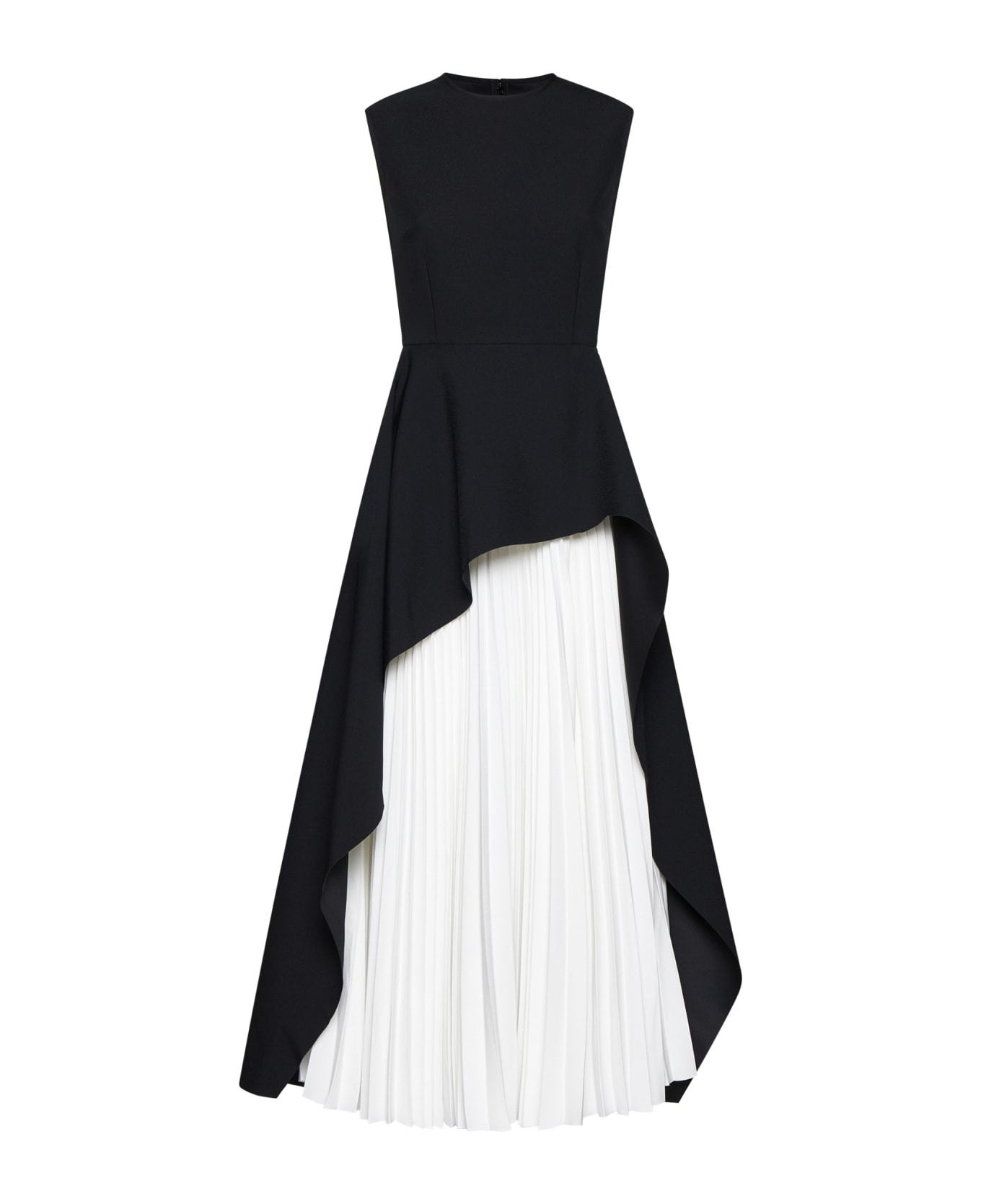 Solace London Dress - Black/cream ワンピース＆ドレス