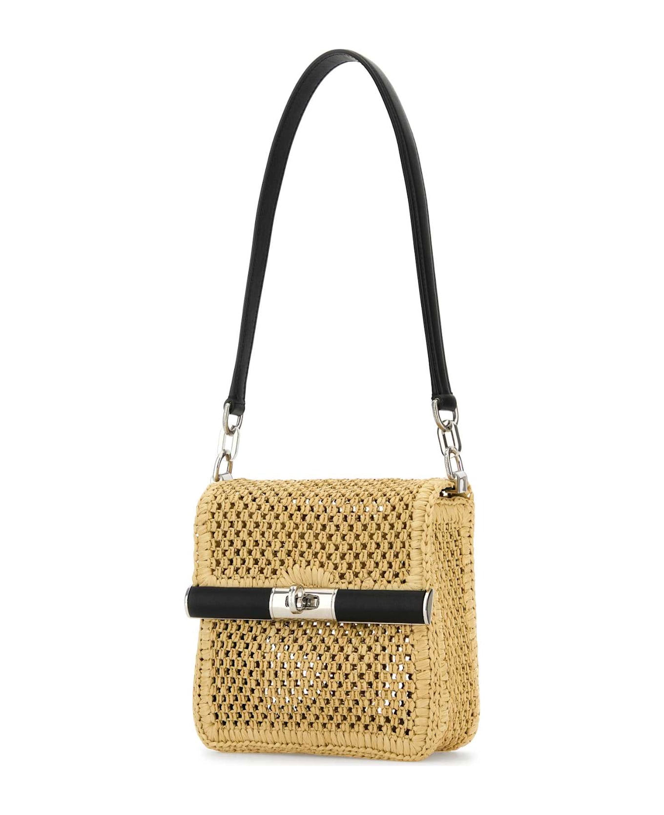 Dolce 
Gabbana Raffia Shoulder Bag - CREMANERO