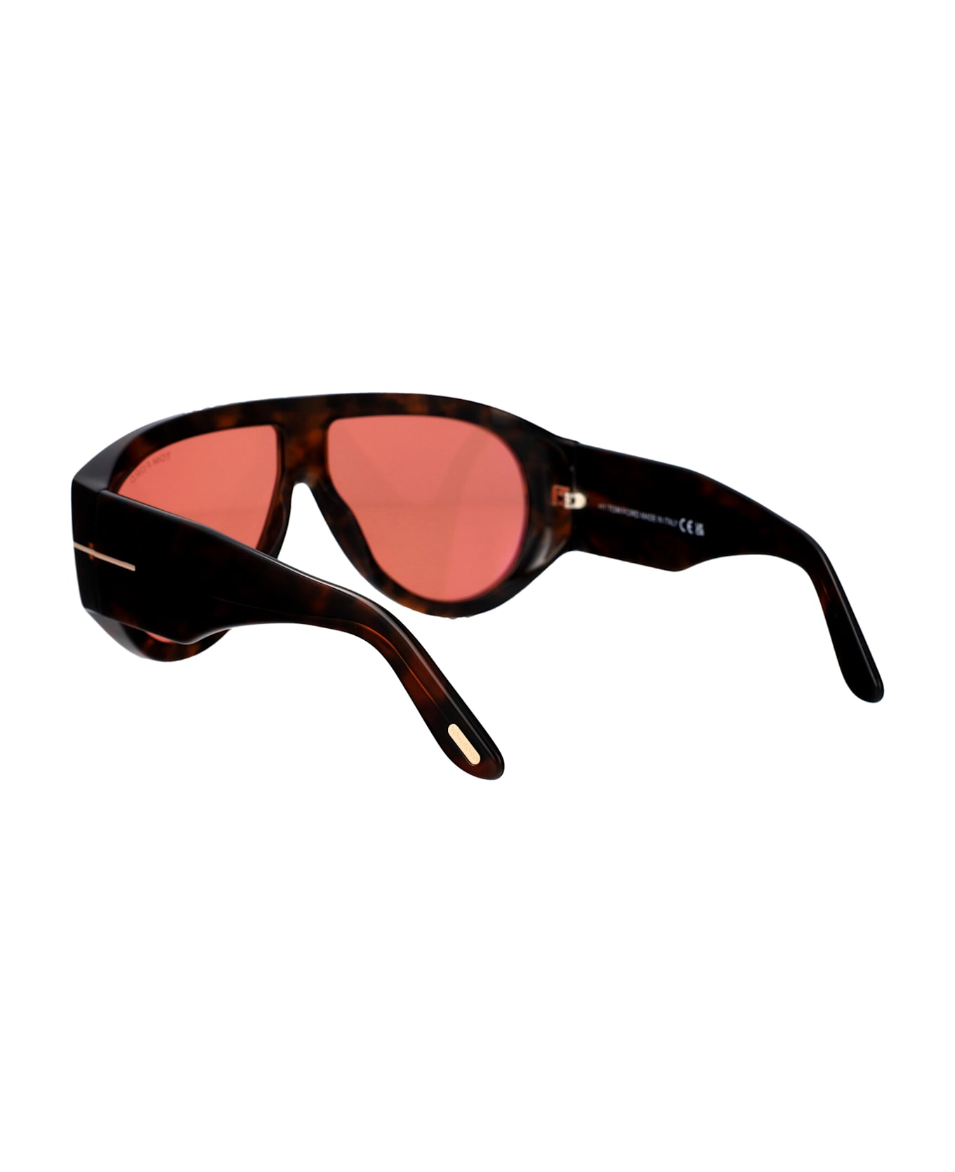 Tom Ford Eyewear Bronson Sunglasses - 52S Avana Scura  / Bordeaux