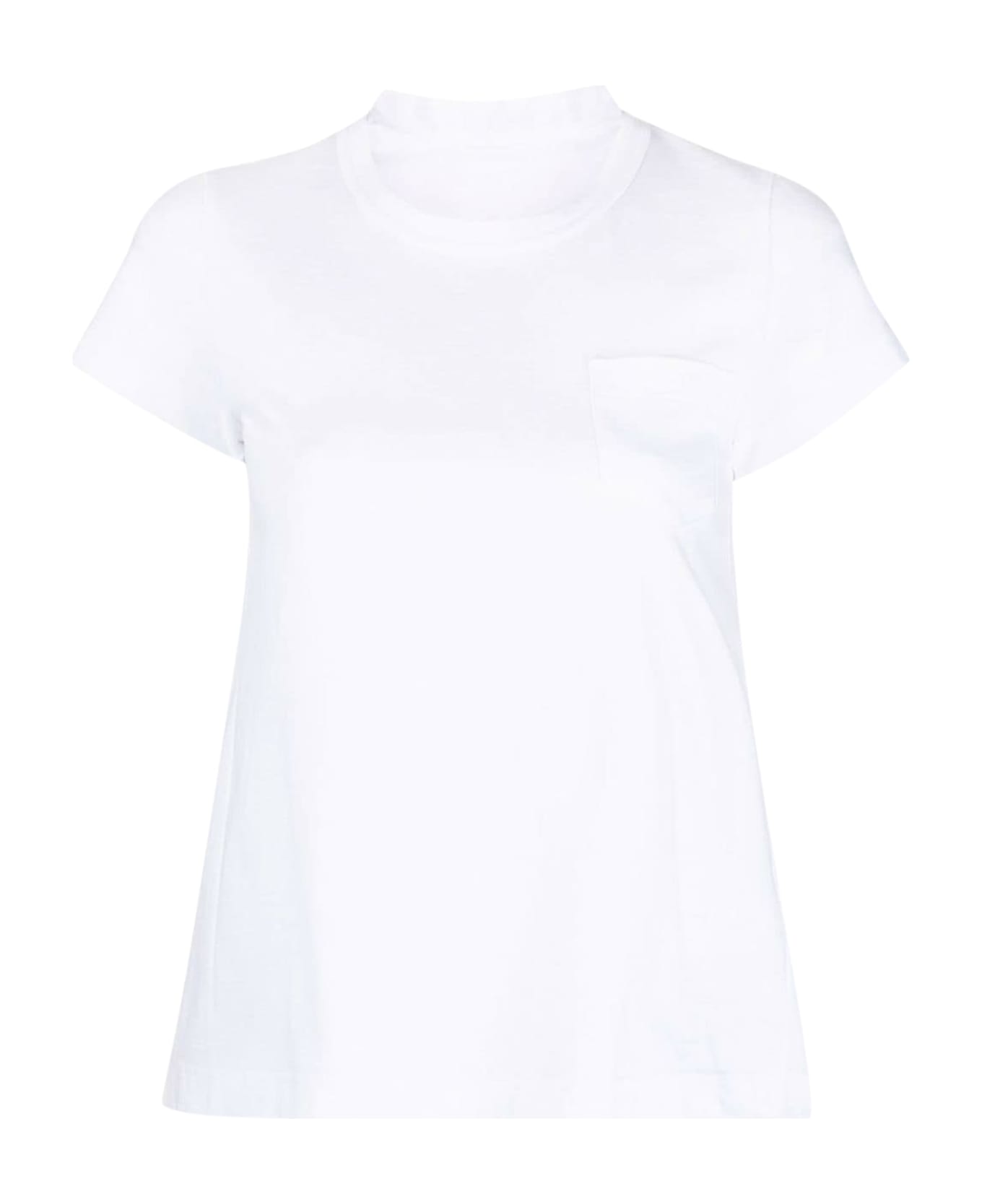 Sacai Cotton T-shirt - White Tシャツ