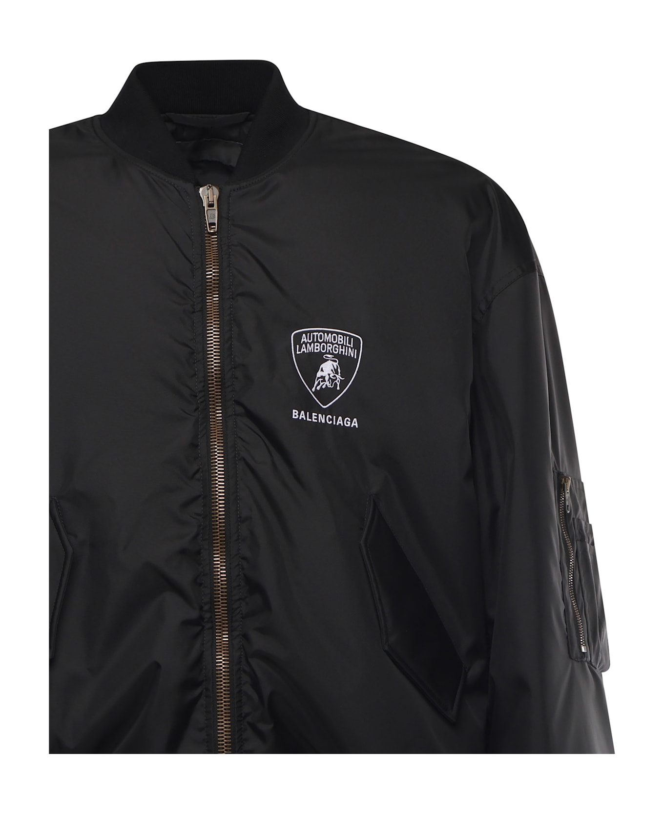 Balenciaga X Automobili Lamborghini Bomber Jacket - Black