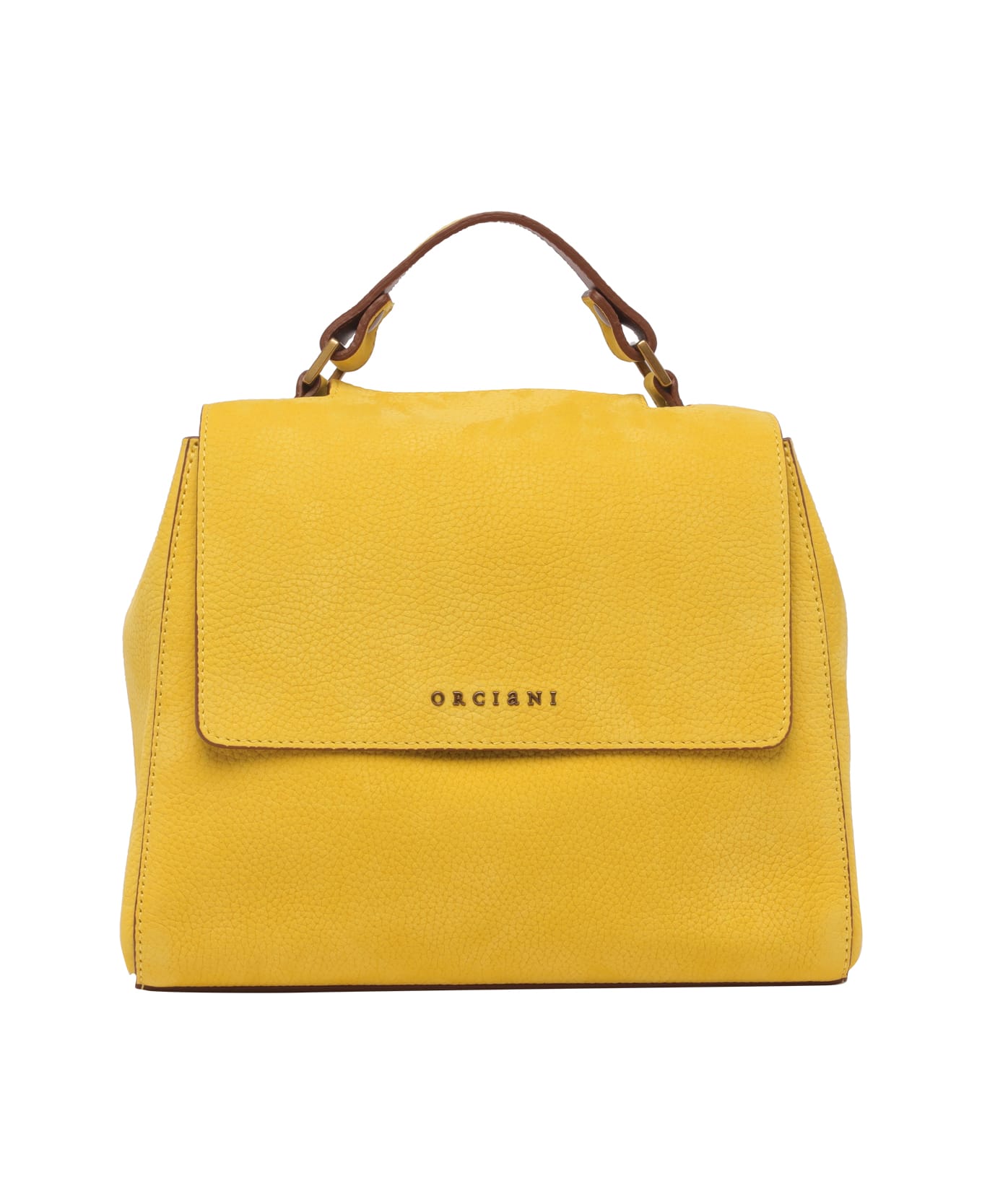 Orciani Small Sveva Handbag - Giallo