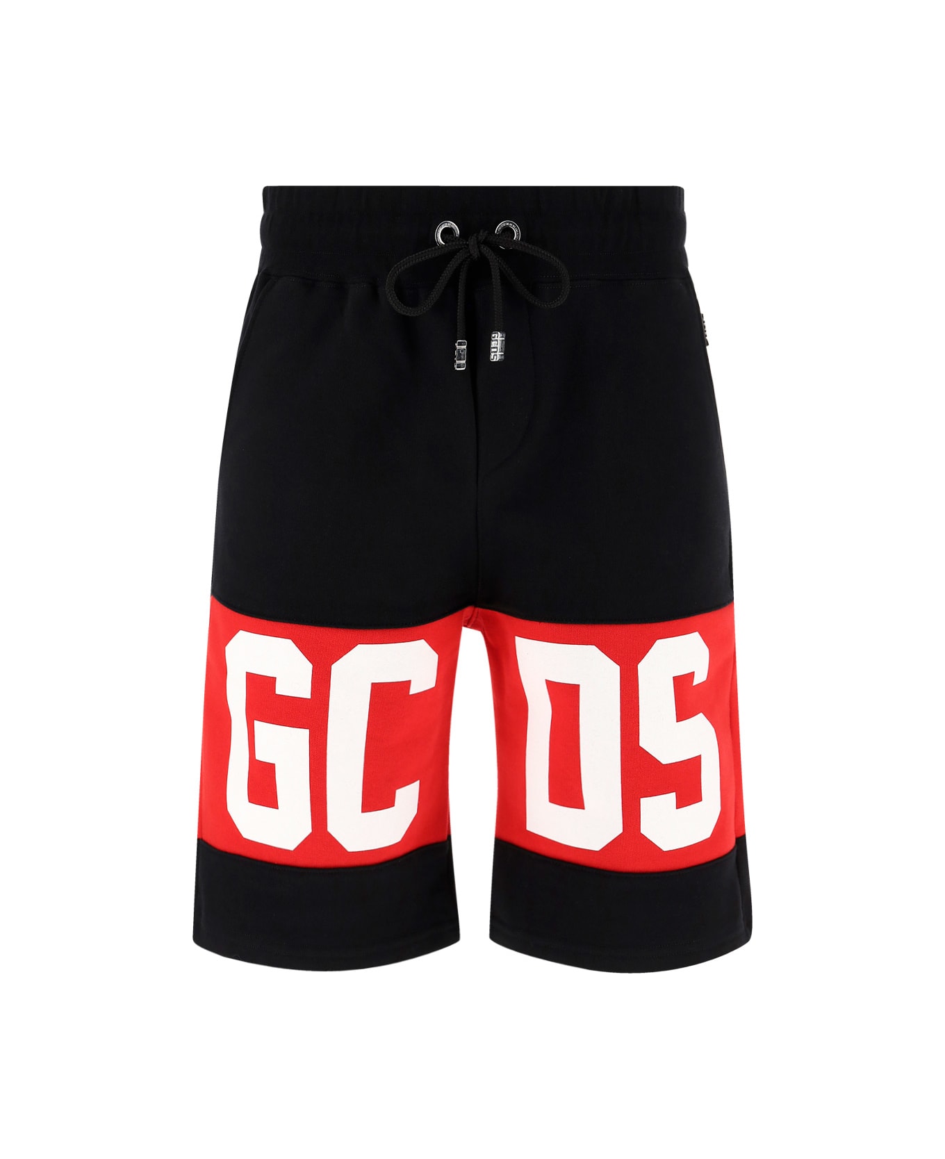GCDS Bermuda Shorts - BLACK