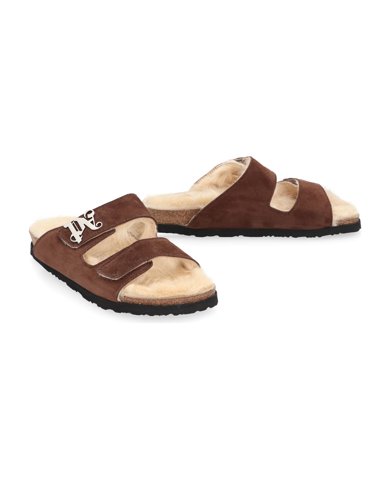 Palm Angels Suede Sandals - brown その他各種シューズ