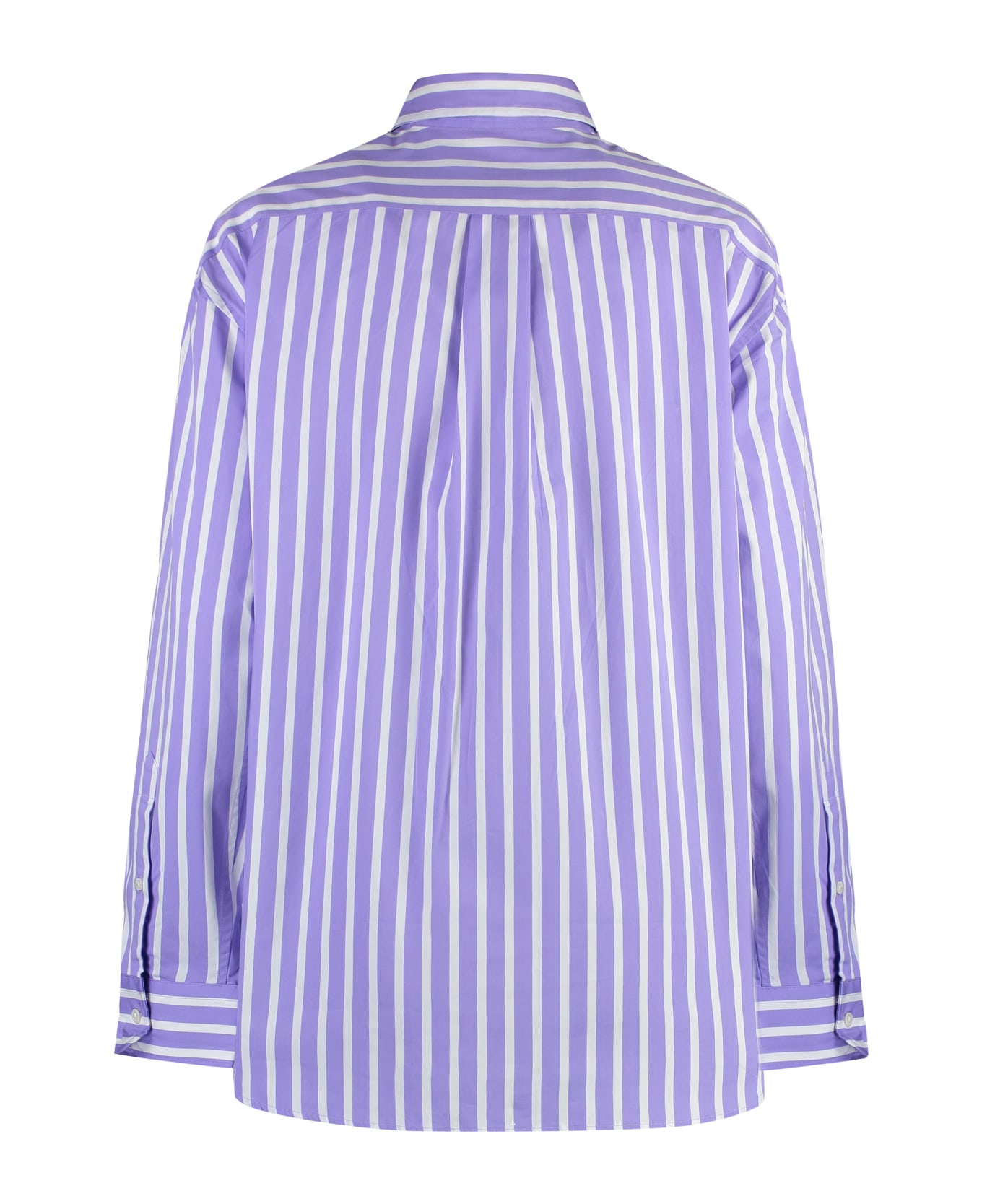 Polo Ralph Lauren Striped Cotton Shirt - Lilac
