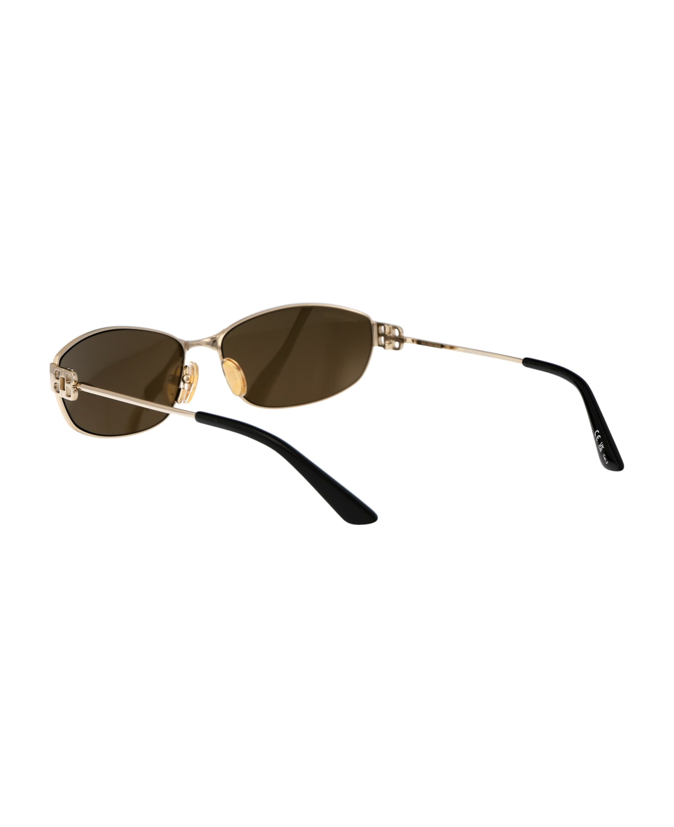 Balenciaga Eyewear Bb0336s Sunglasses - 003 GOLD GOLD BRONZE サングラス