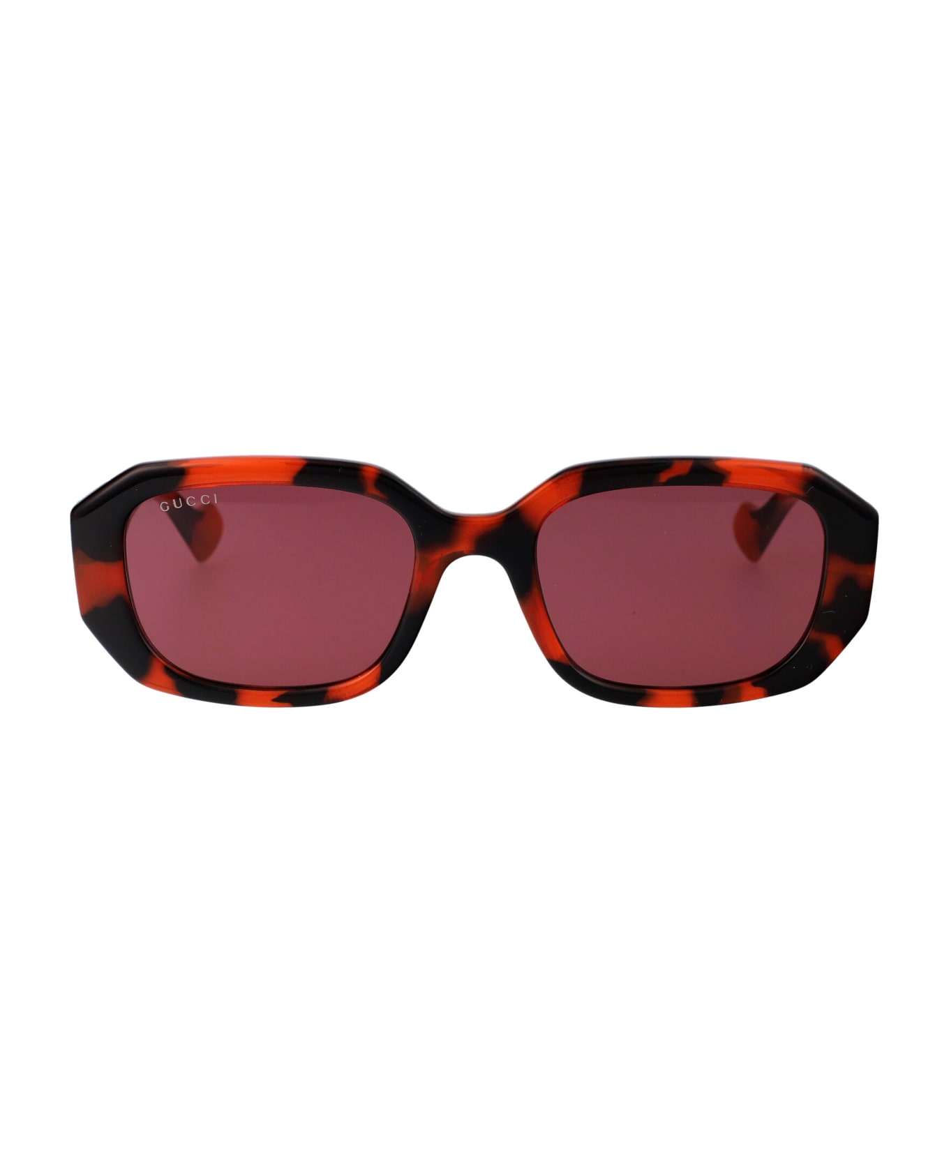 Gucci Eyewear Gg1535s Sunglasses - 005 ORANGE ORANGE VIOLET