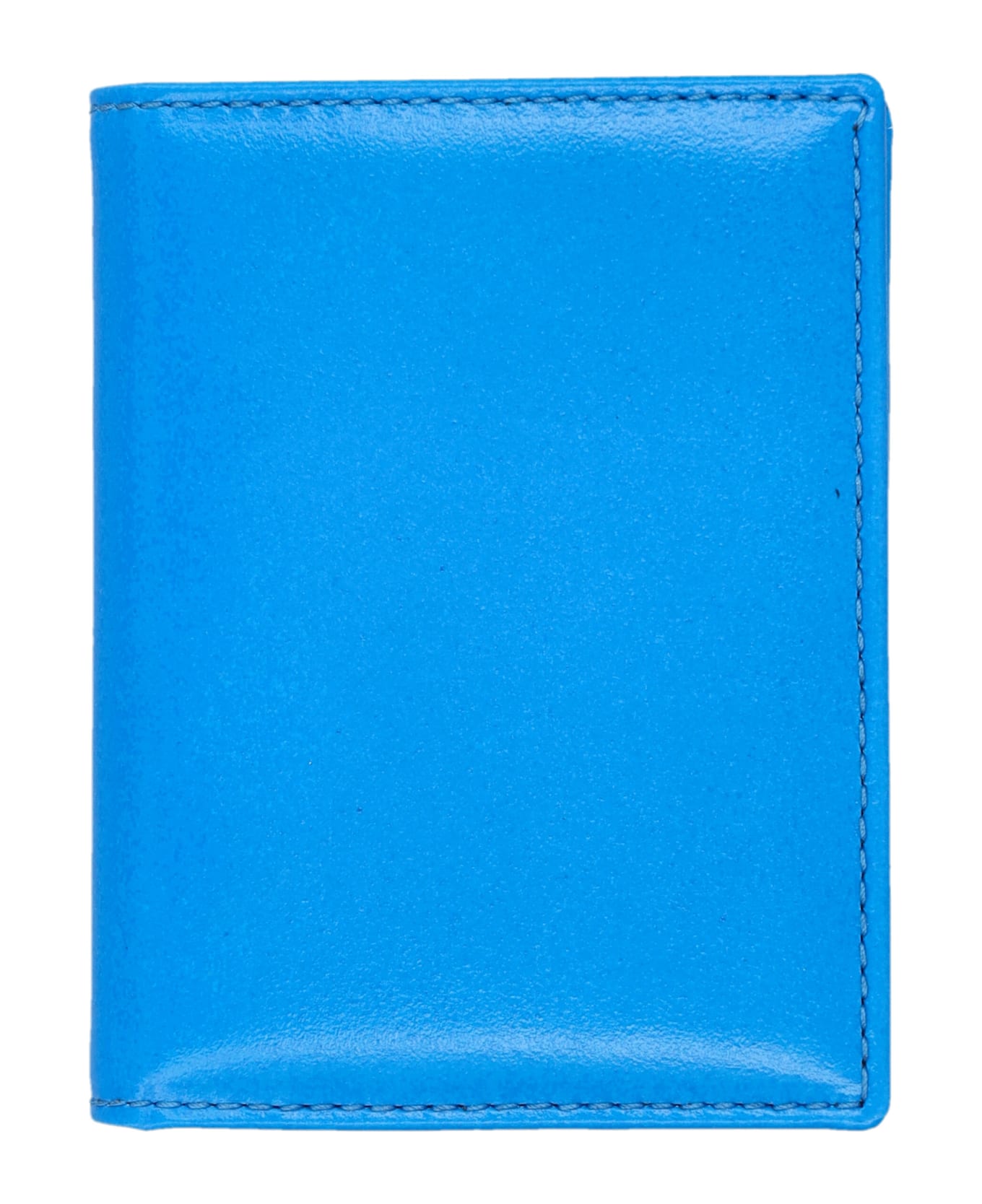 Comme des Garçons Wallet Super Fluo Cardholder - GREEN/BLUE 財布