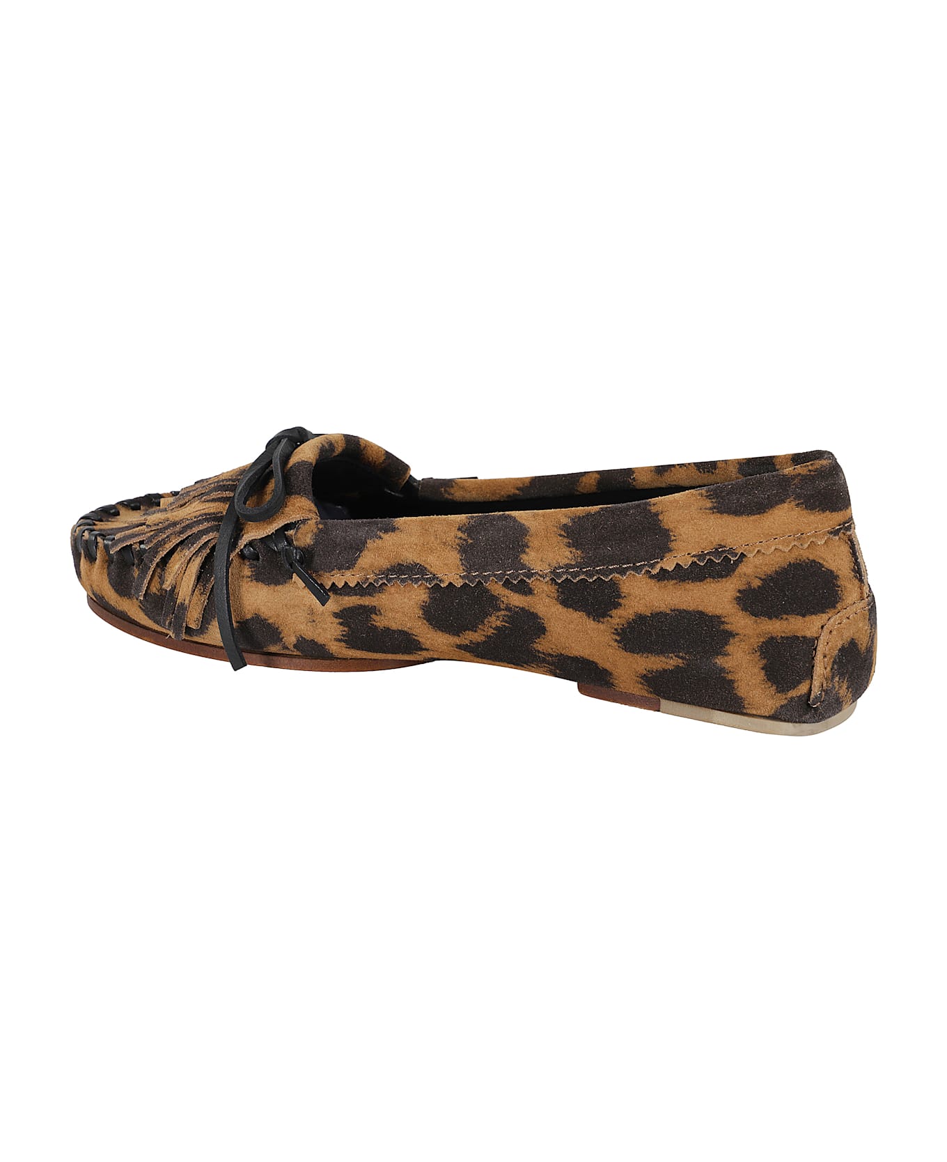 Paris Texas Indiana Loafer - Natural Leopard