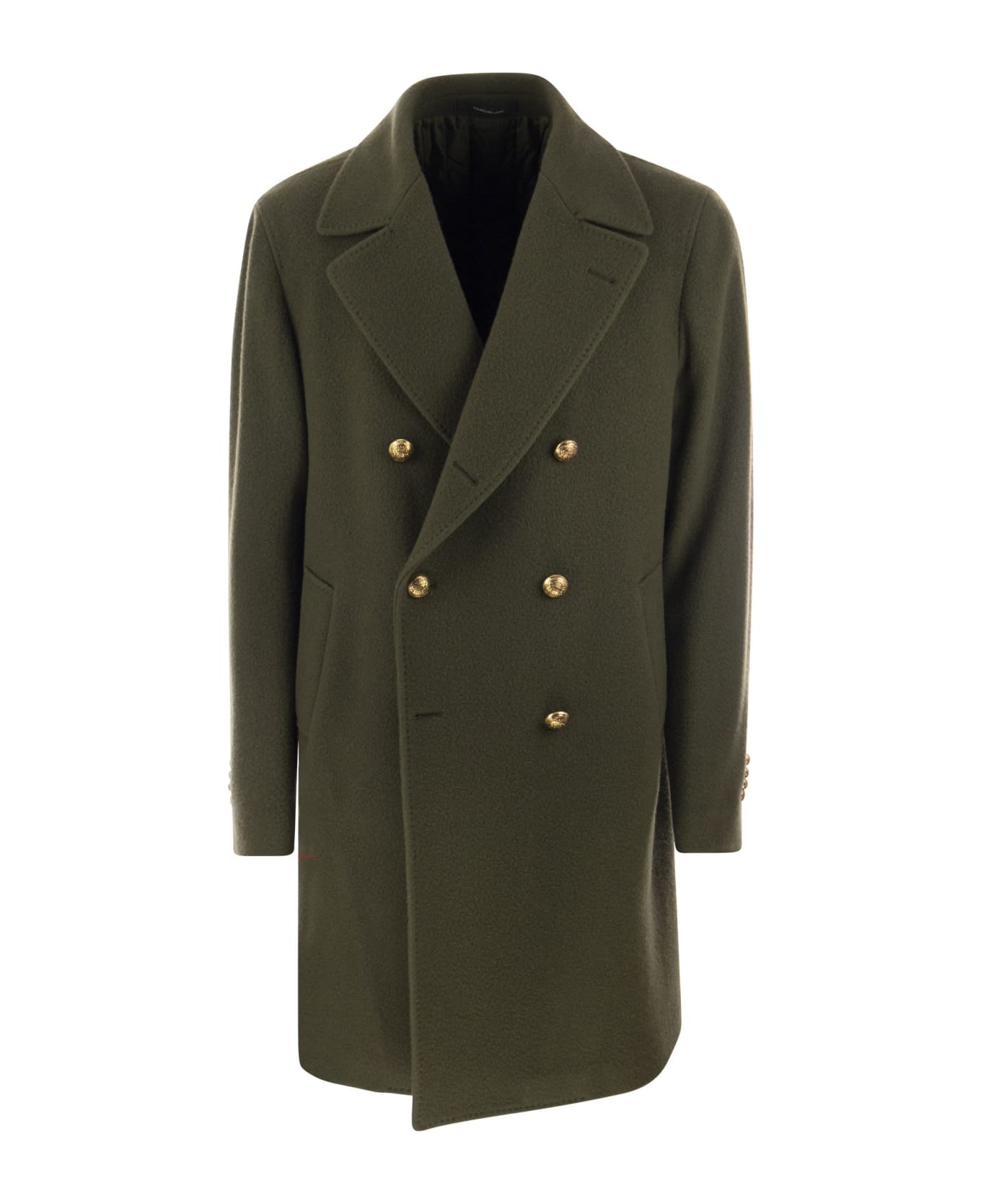 Tagliatore Arden - Double-breasted Wool Coat - Military Green コート