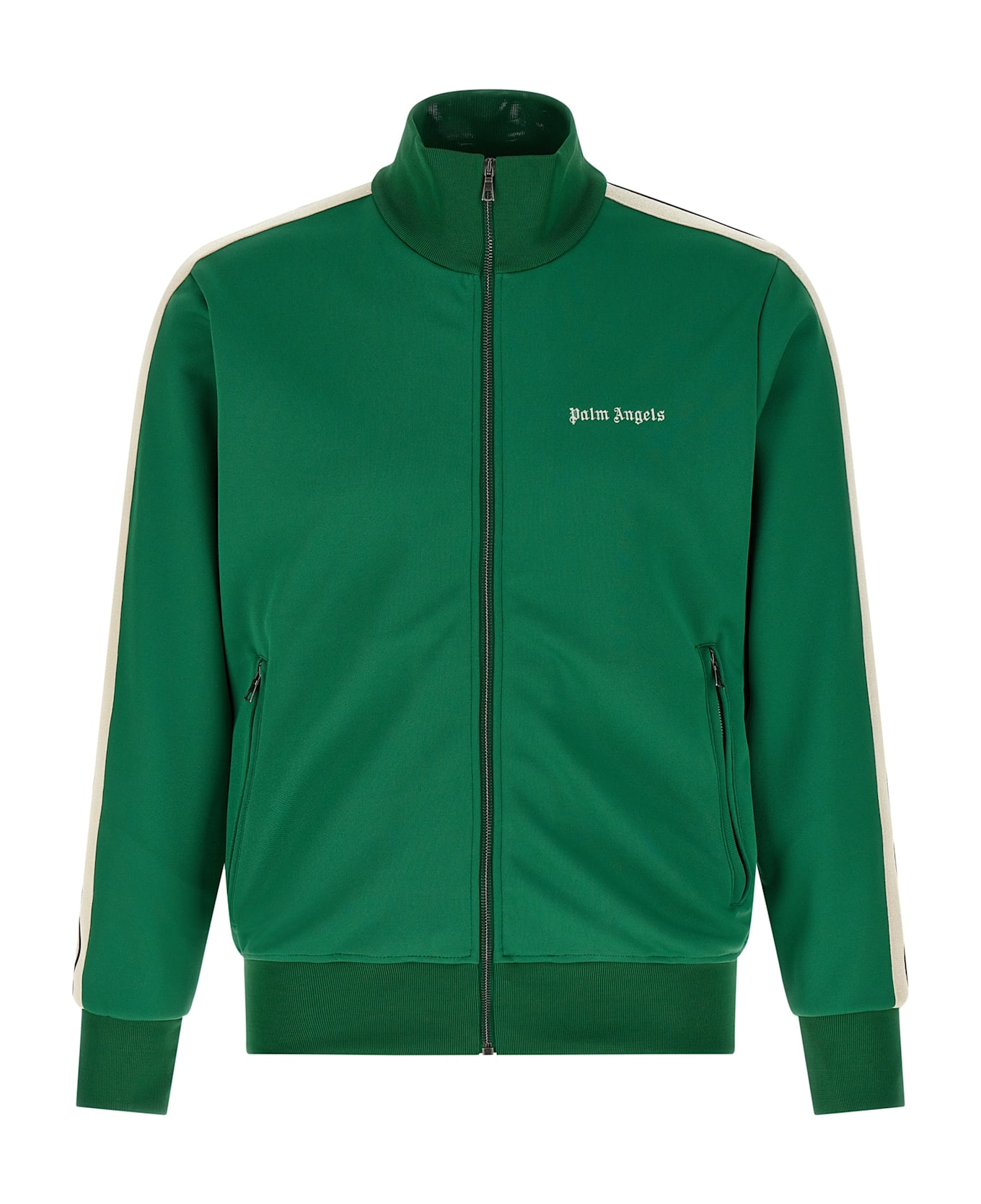 Palm Angels 
classic Logo
 Sweatshirt - FOREST GREEN