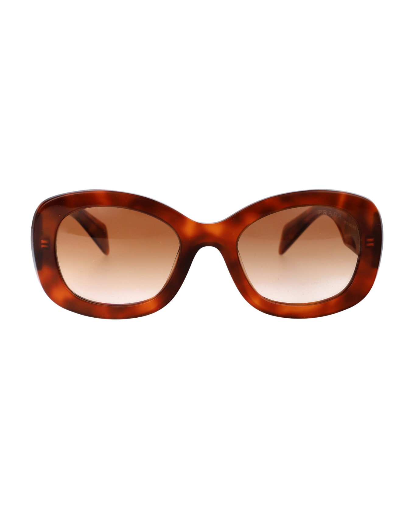 Prada Eyewear 0pr A13s Sunglasses - 18R70E Cognac Tortoise サングラス