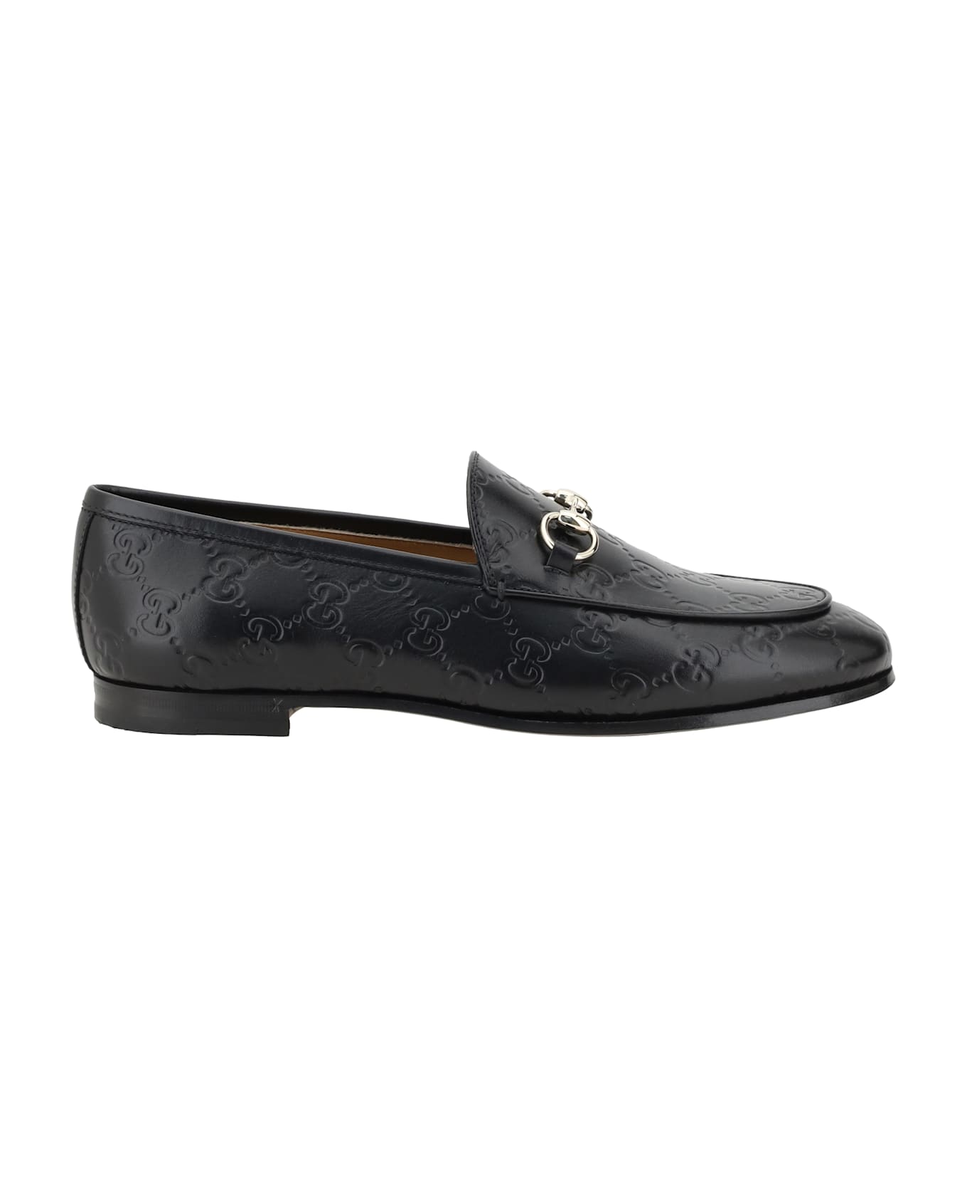 Gucci Jordaan Slip-on Loafers - Black/black
