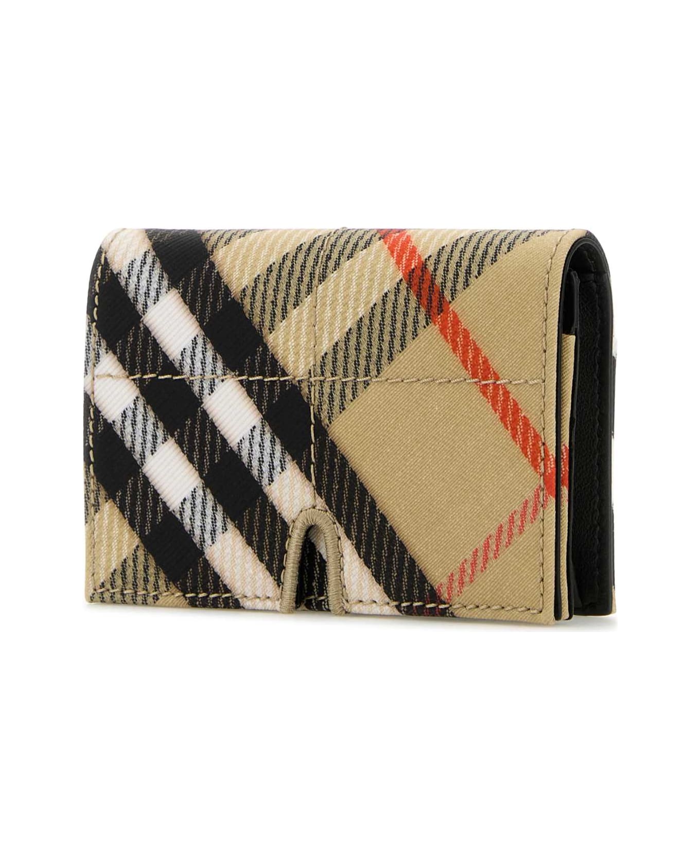 Burberry Embroidered Canvas Card Holder - SANDIPCHECK