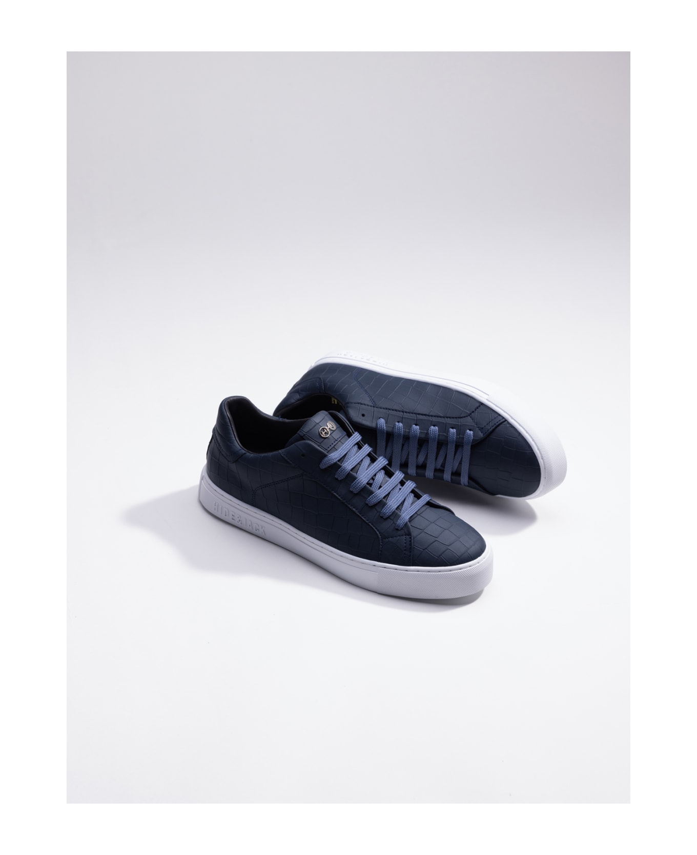Hide&Jack Low Top Sneaker - Essence Blue White スニーカー