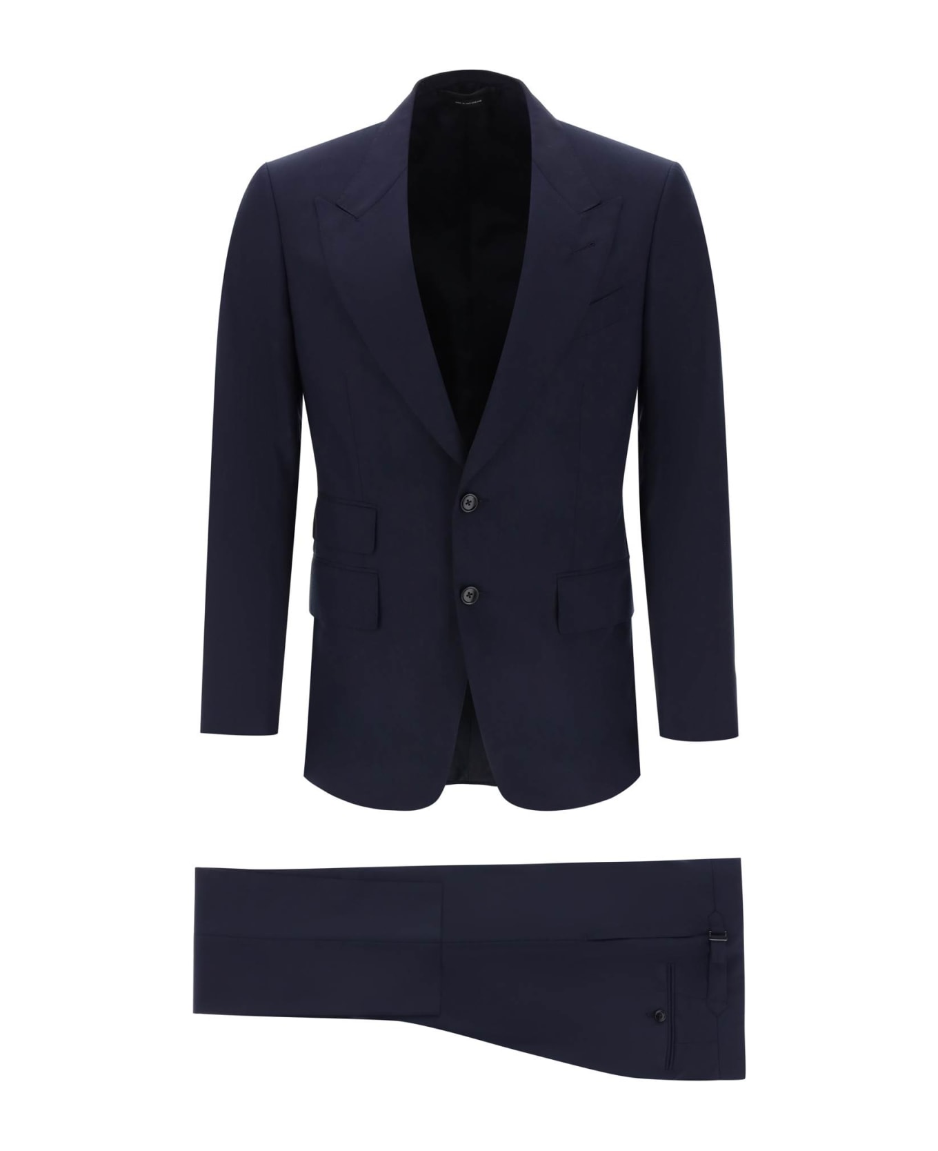 Tom Ford Shelton Wool Suit - MIDNIGHT BLEU (Blue)