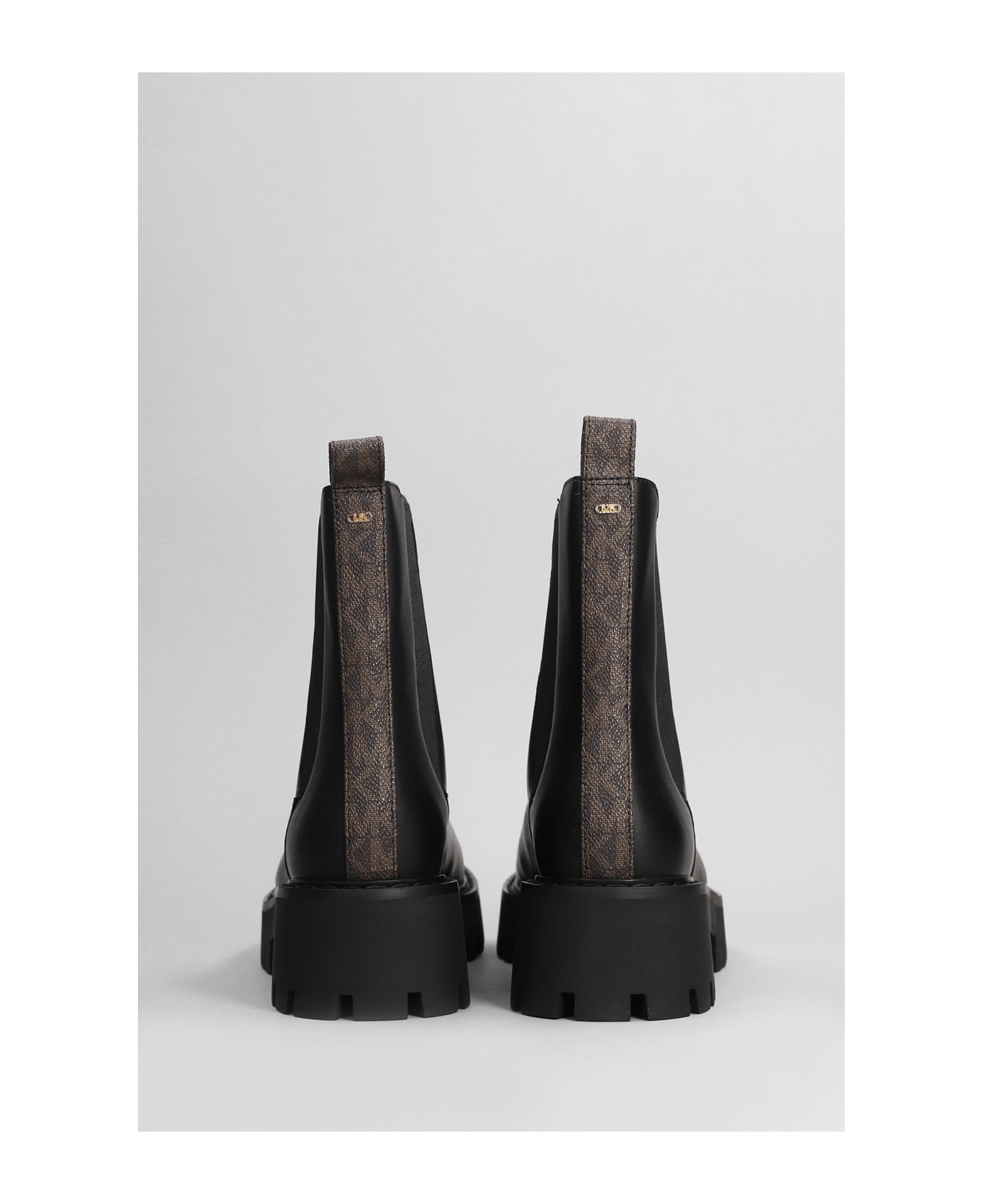 MICHAEL Michael Kors Cowhide Ankle Boots - BROWN, black