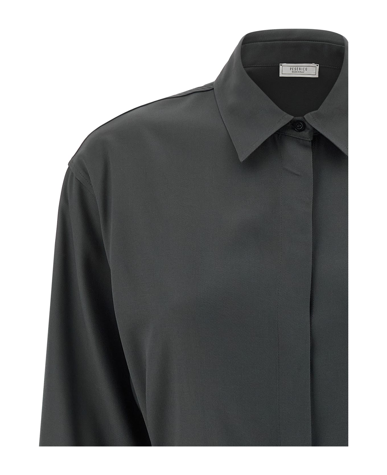 Peserico Twill Shirt - Gray