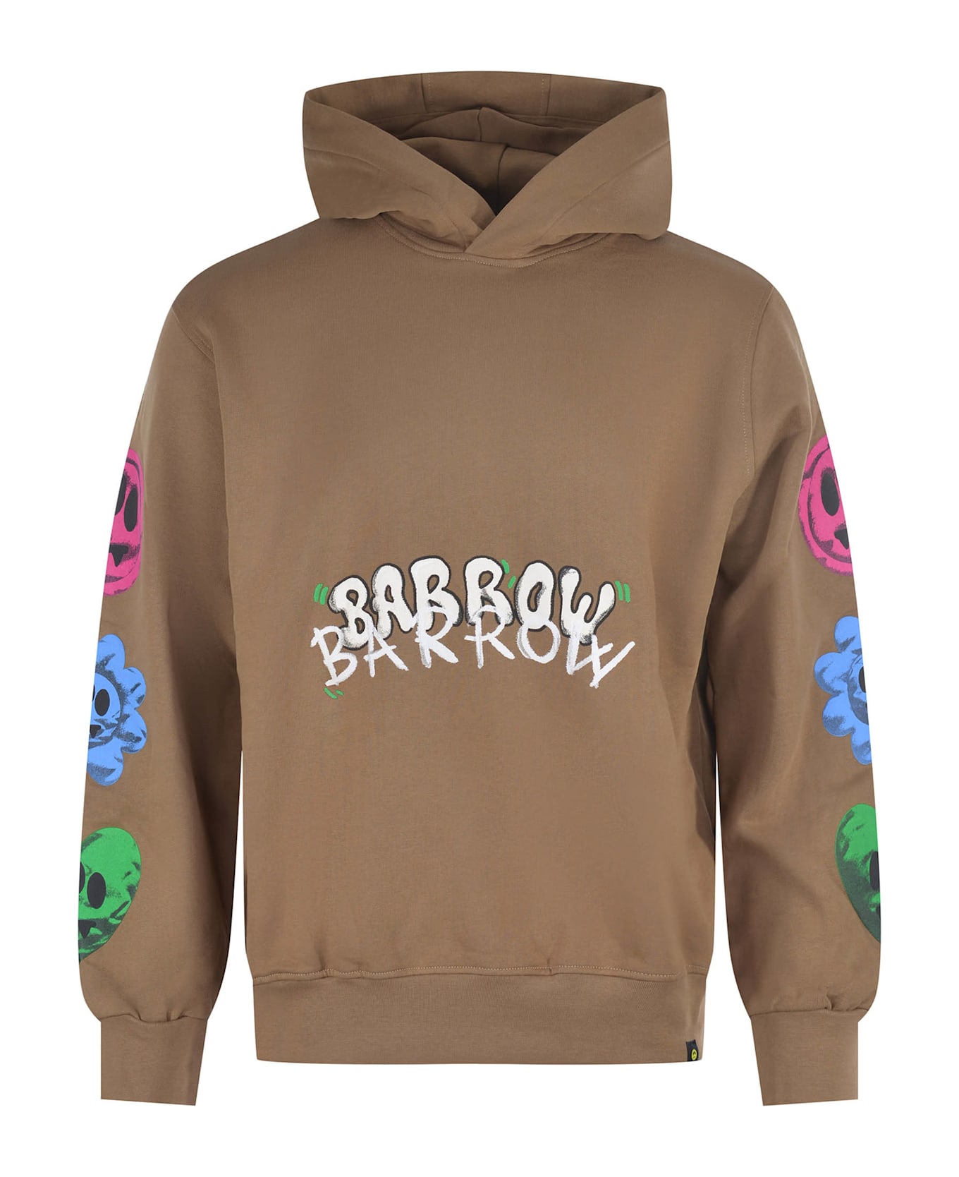 Barrow Hoodie Barrow Cotton - Brown