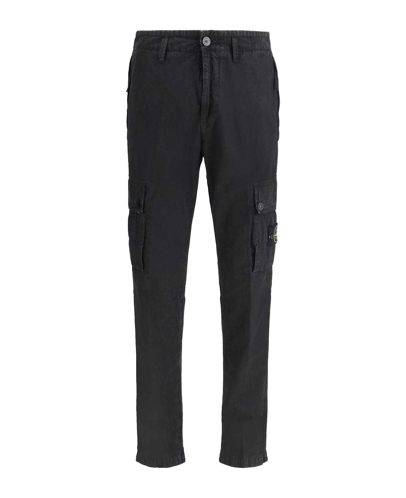Stone Island Cargo Pants - Black
