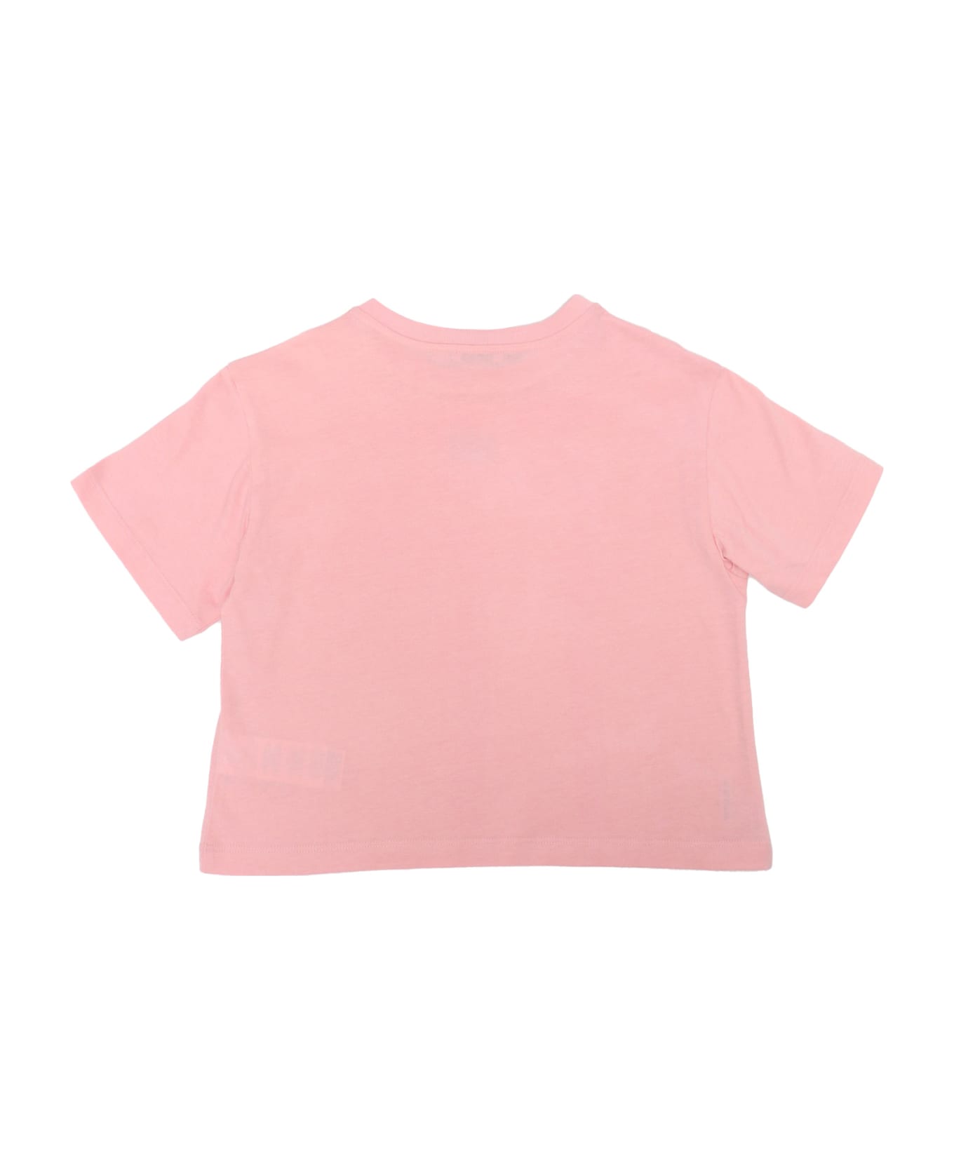 Dolce & Gabbana Crop-top T-shirt - PINK