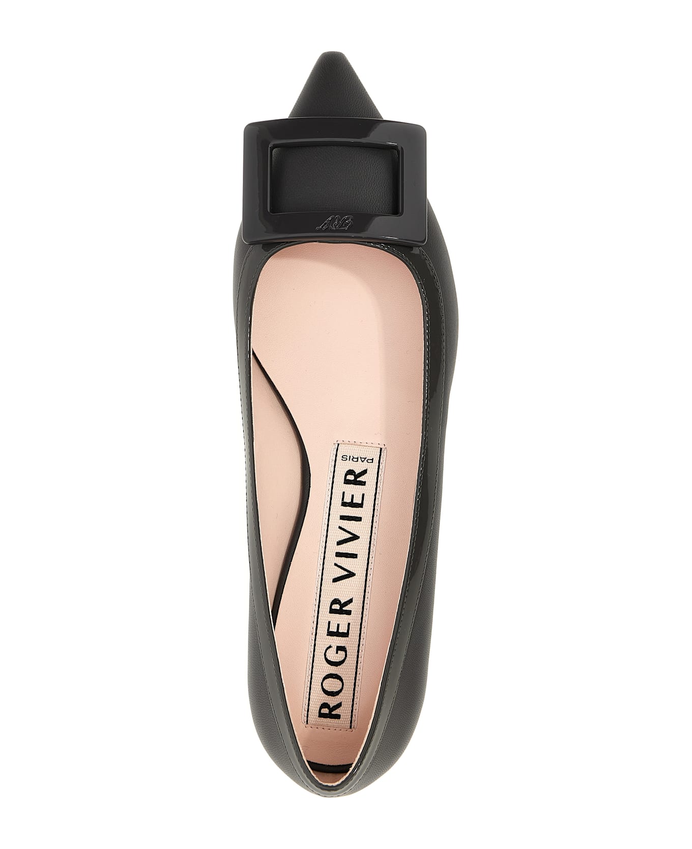 Roger Vivier 'gommettine' Ballet Flats - Black