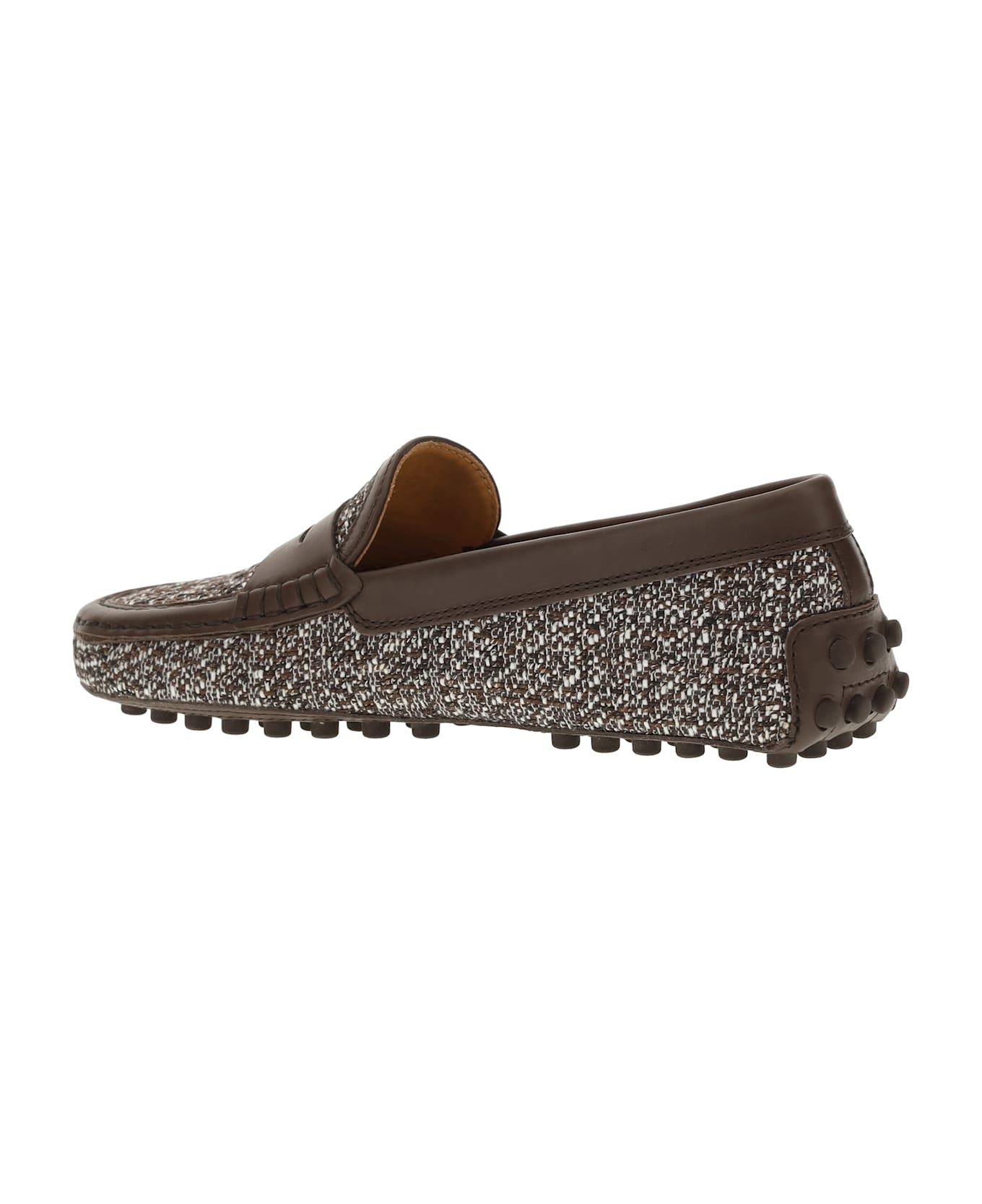 Tod
s Tweed Gommino Loafers