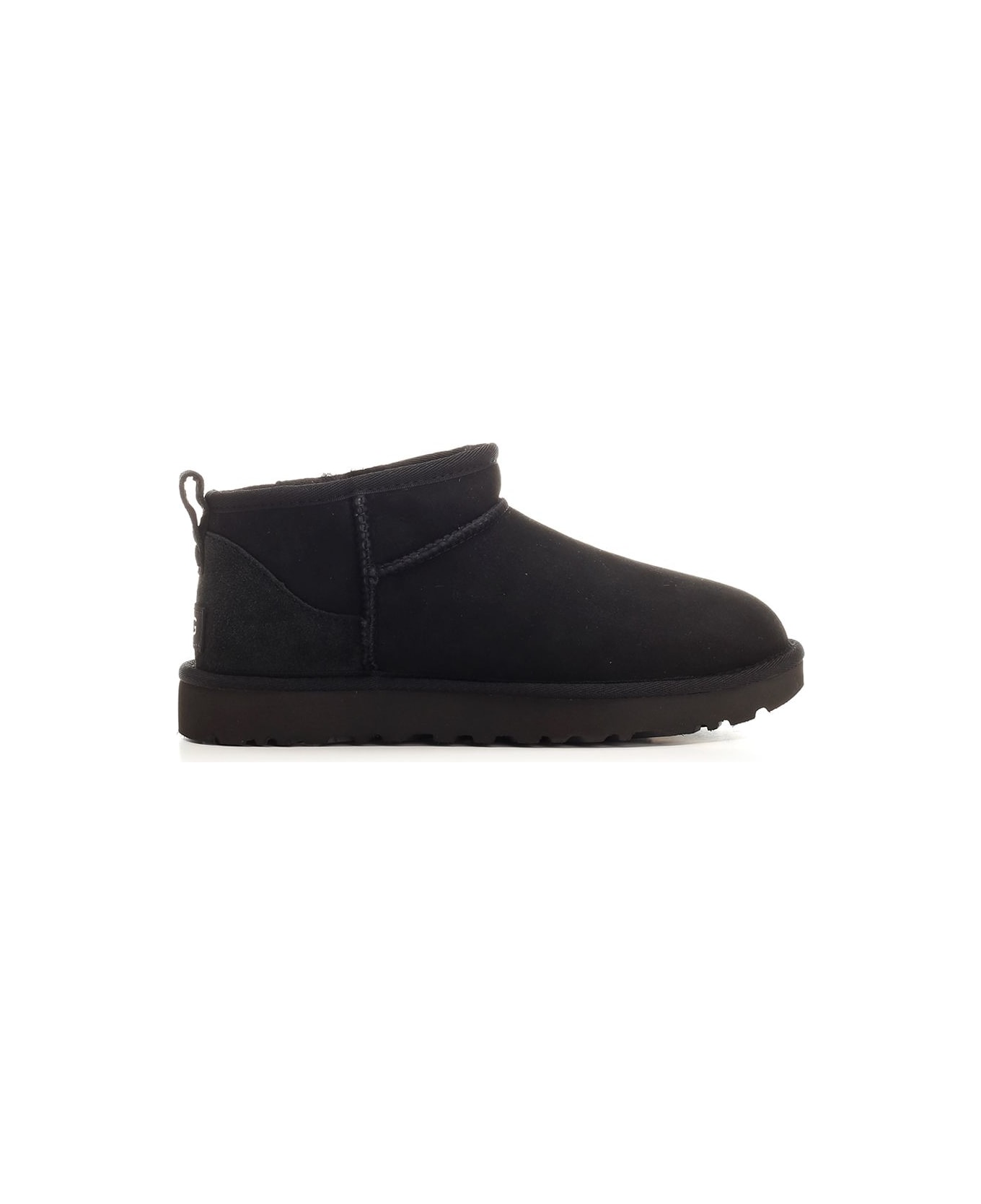 UGG 'classic Ultra Mini' Ankle Boots - Black