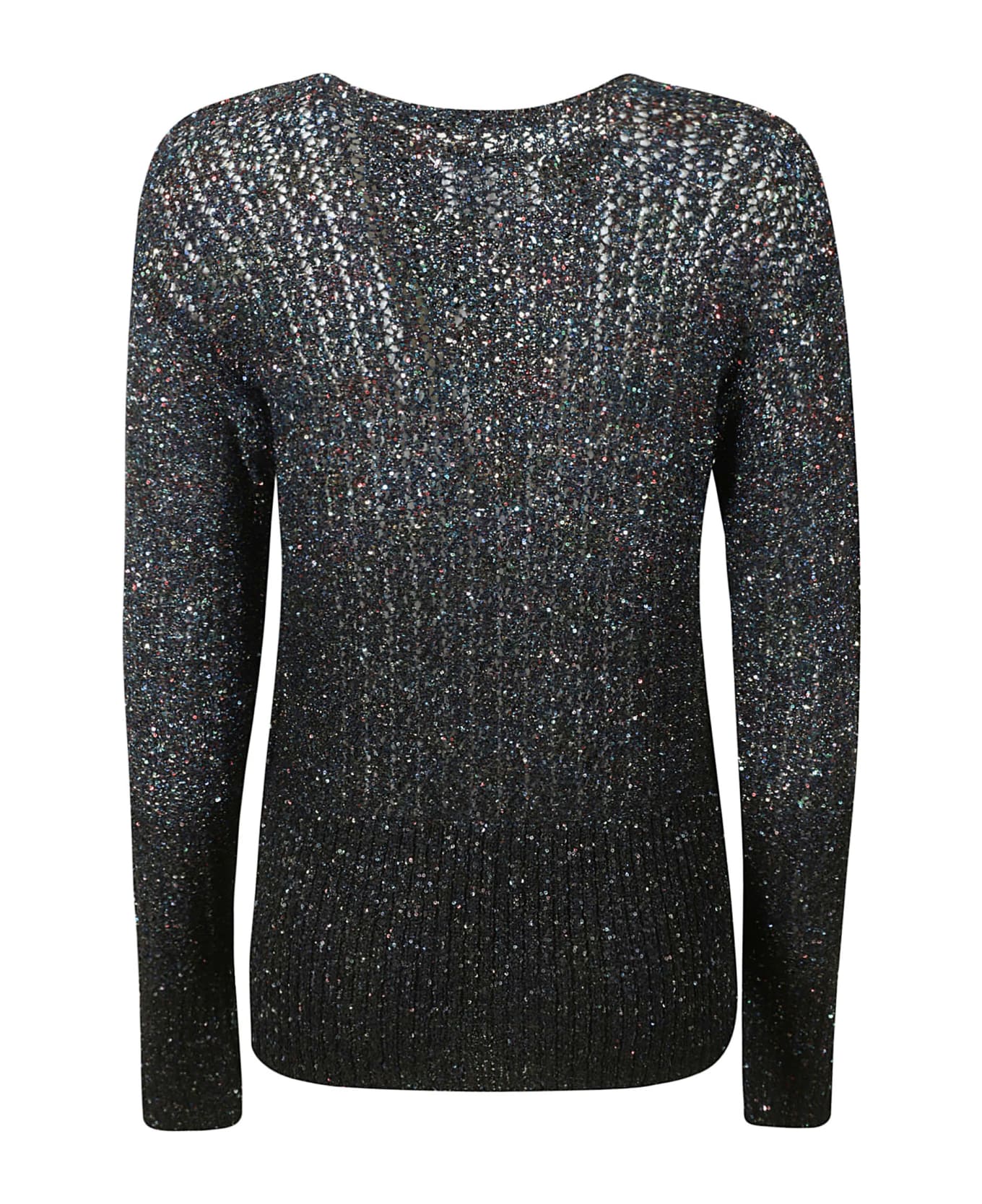 Maison Margiela Perforated Embellished Sweater - Multicolor