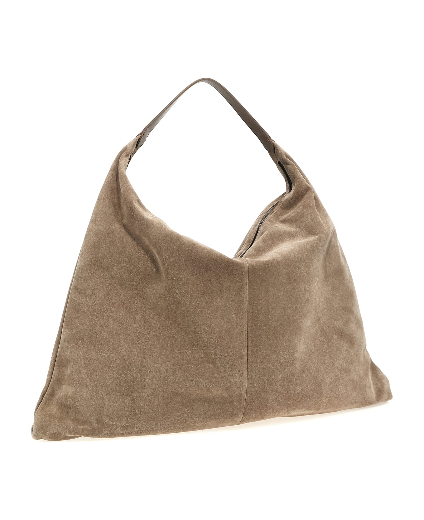 Brunello Cucinelli 
hobo Swing
 Shoulder Bag - Gray