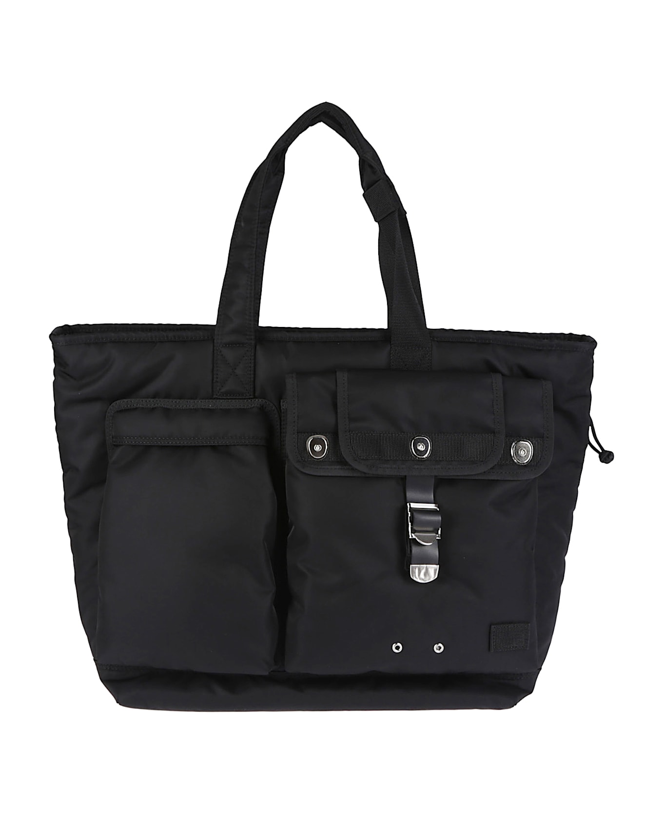 Sacai Porter Pocket Tote - BLACK