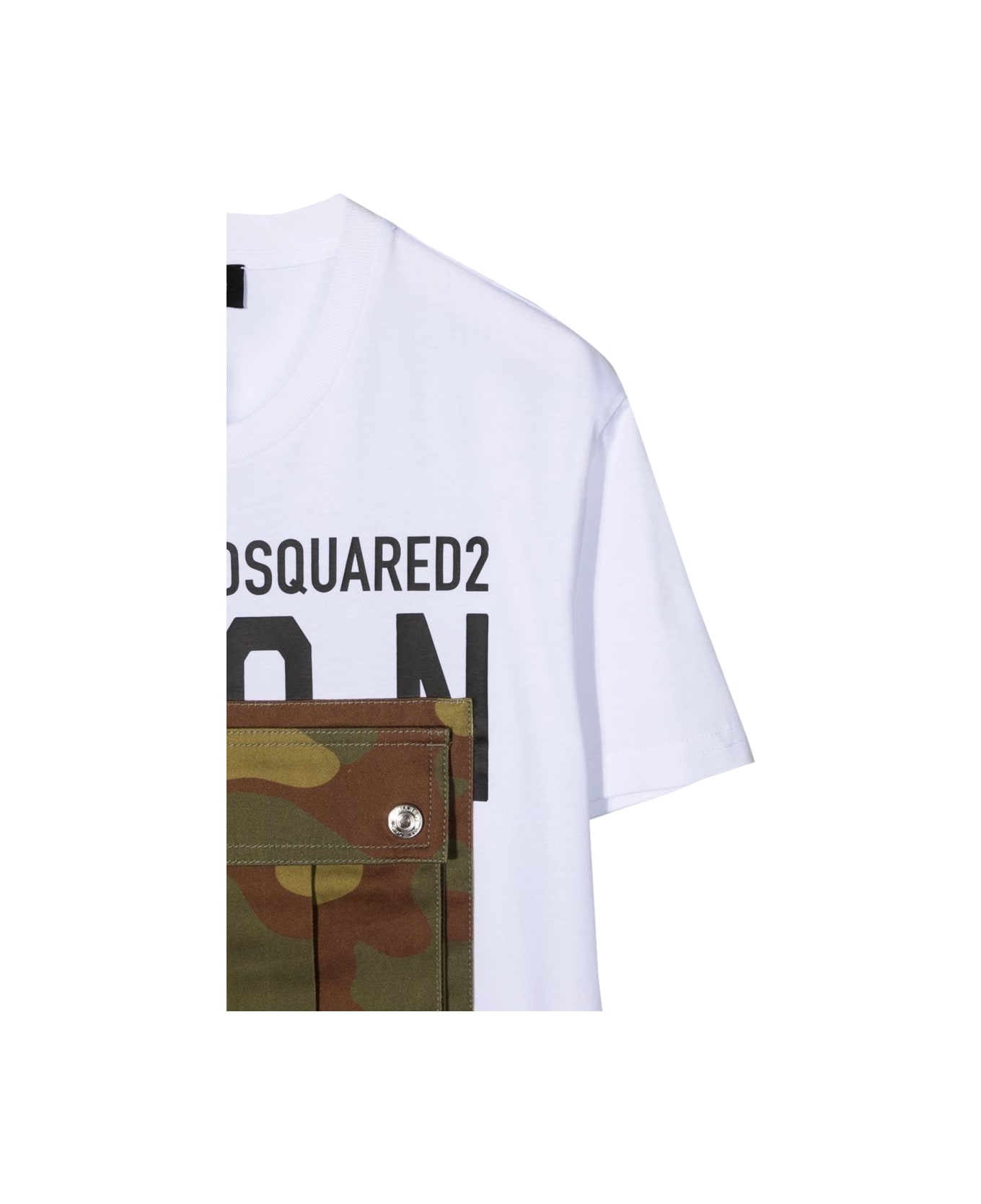 Dsquared2 Relax Icon Maglietta - WHITE