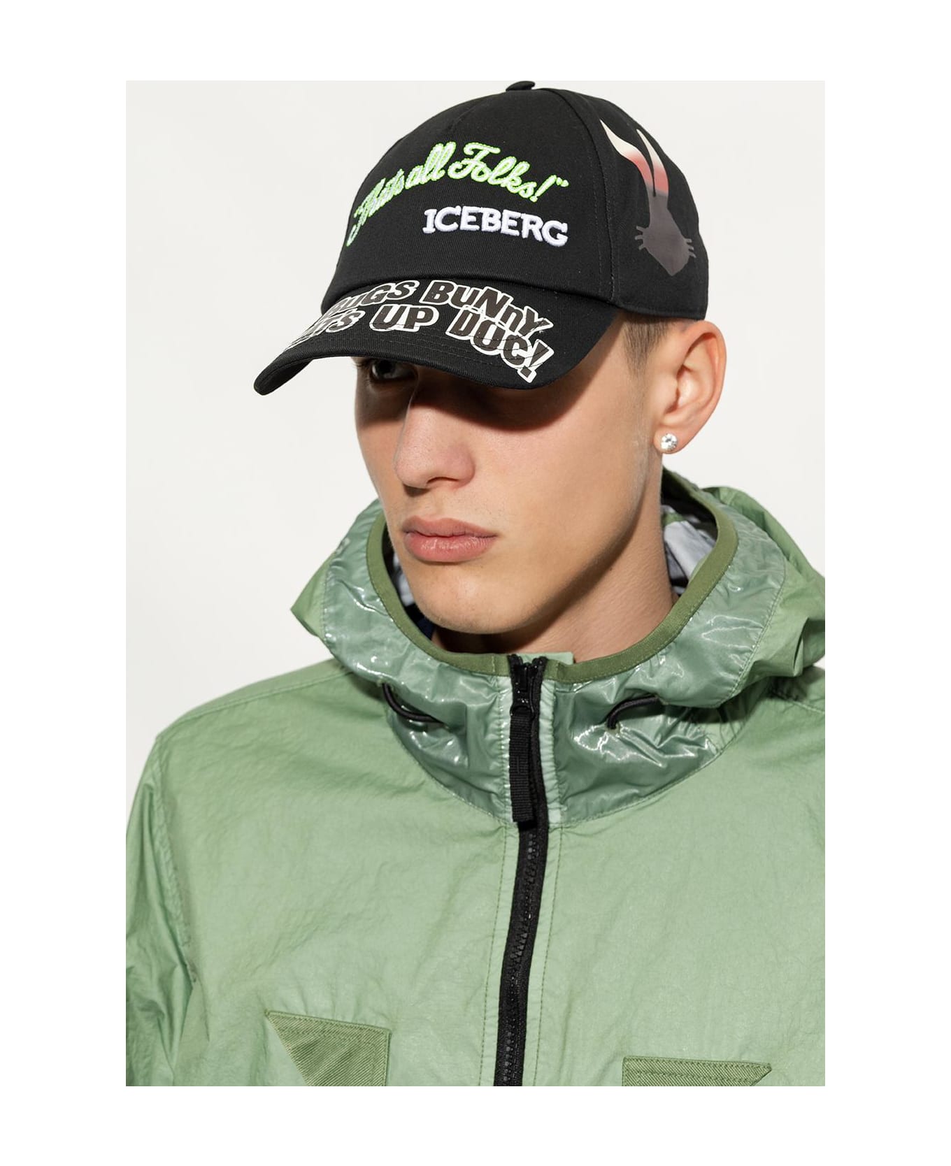 Iceberg Baseball Cap - Black
