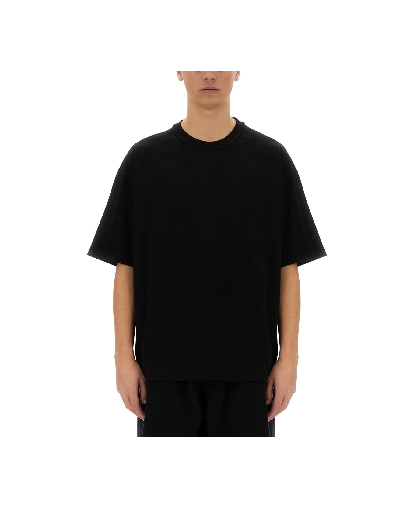 YMC "triple Jc Fm" T-shirt - BLACK