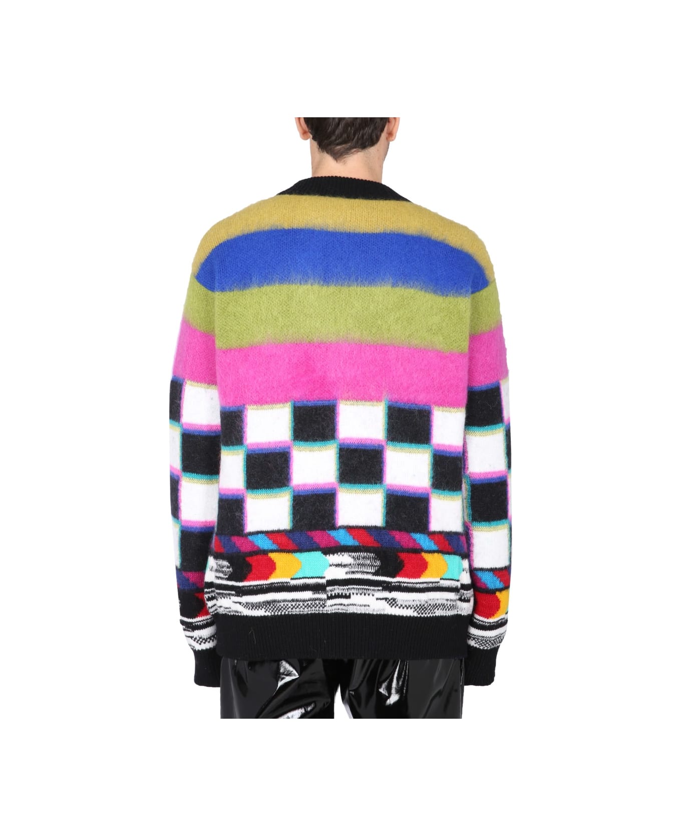 Dolce & Gabbana "glitch" Sweater - MULTICOLOUR ニットウェア
