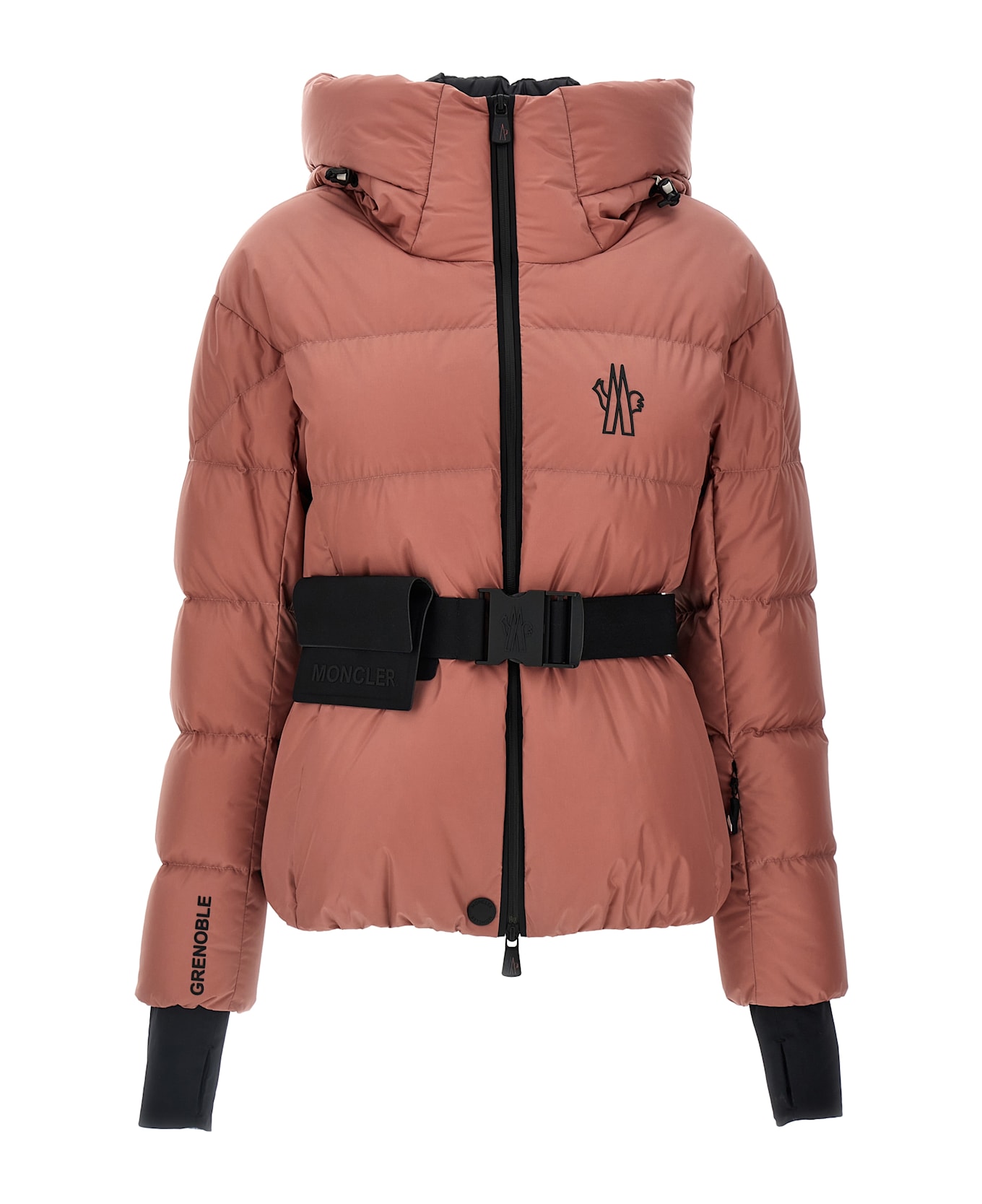 Moncler Grenoble 'bouquetin' Down Jacket - PINK