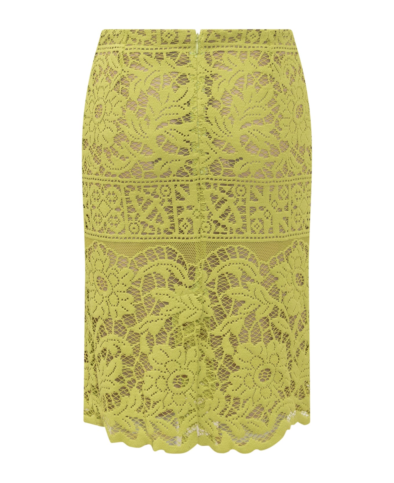 Jucca Lace Skirt - LIME