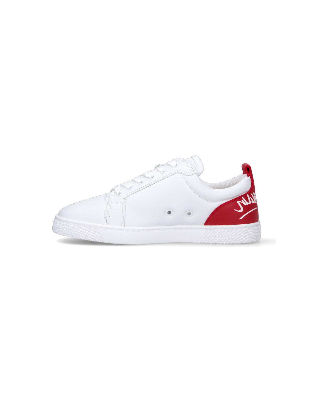 Christian Louboutin "fun Louis Junior" Low-top Sneakers - White