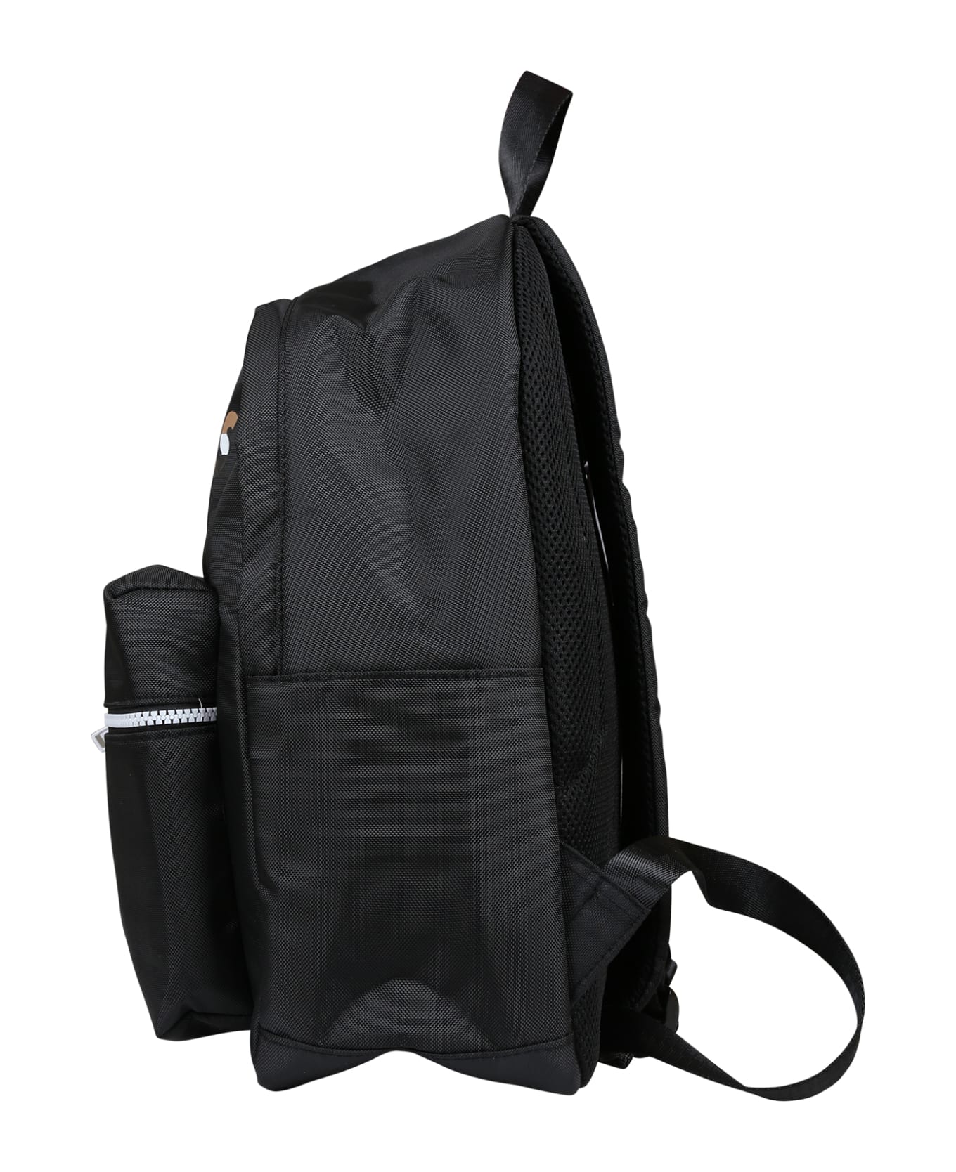 Hugo Boss Black Backpack For Boy With Logo - Black